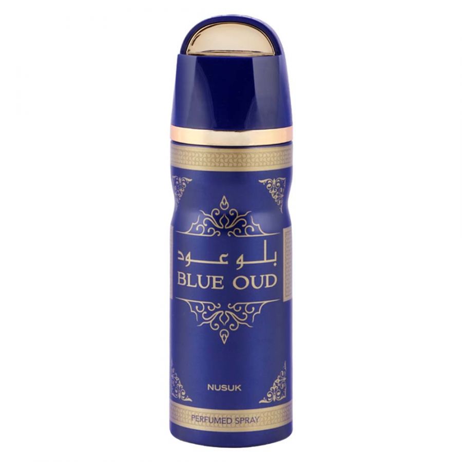 Blue Oud Perfumed Body Spray 200ml By Nusuk