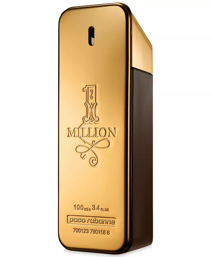 1 Million Eau de Toilette For Men’s By Paco Rabanne Tester Spray 3.4 oz/100ml