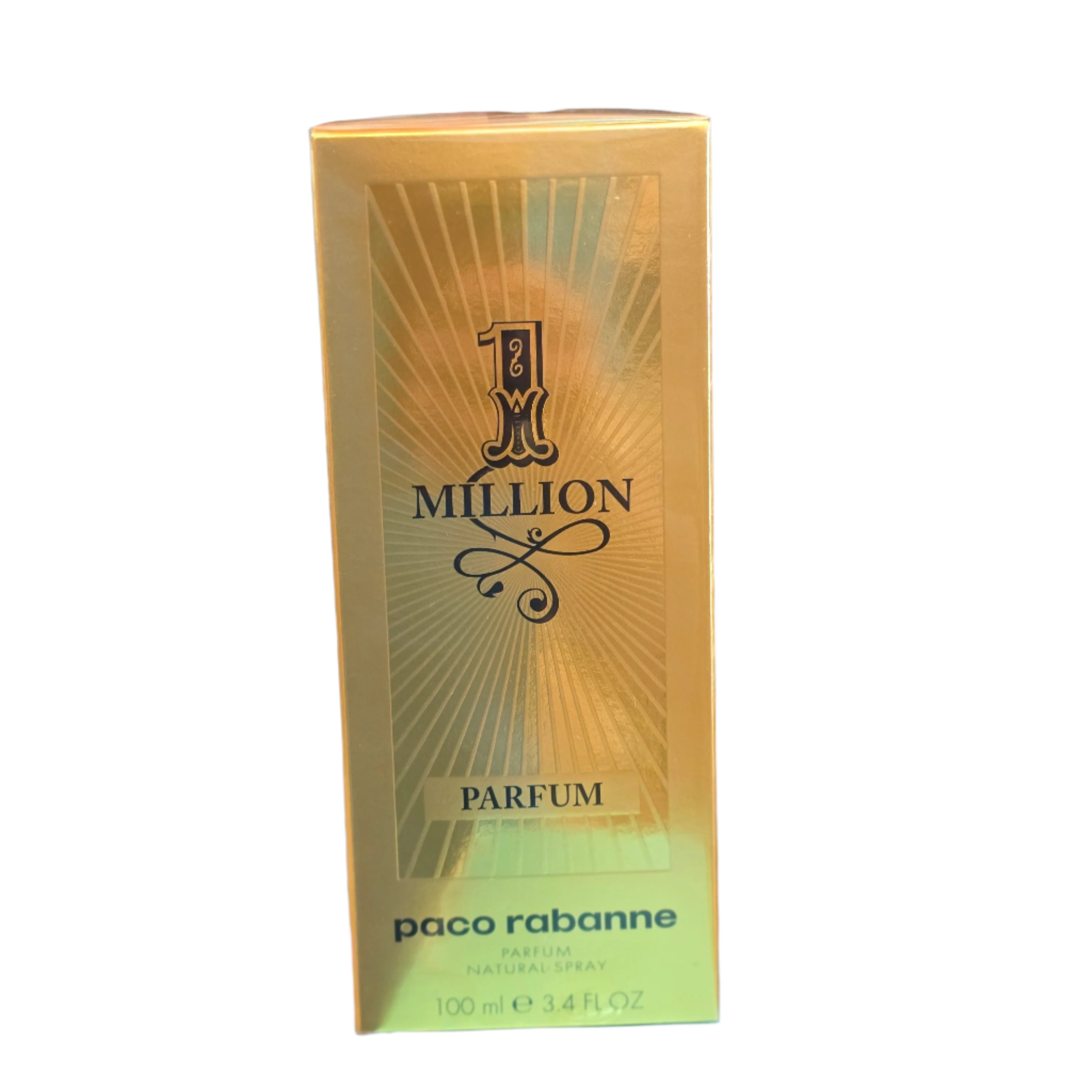 1 Million Parfum by Paco Rabanne – 3.4oz/100ml Spray For Men