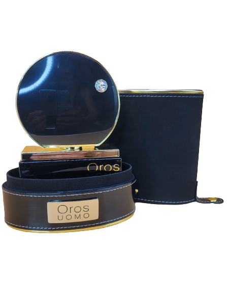Oros Uomo By Armaf Eau De Parfum 3.4 Oz For Men Amber Grapefruit Bergamot