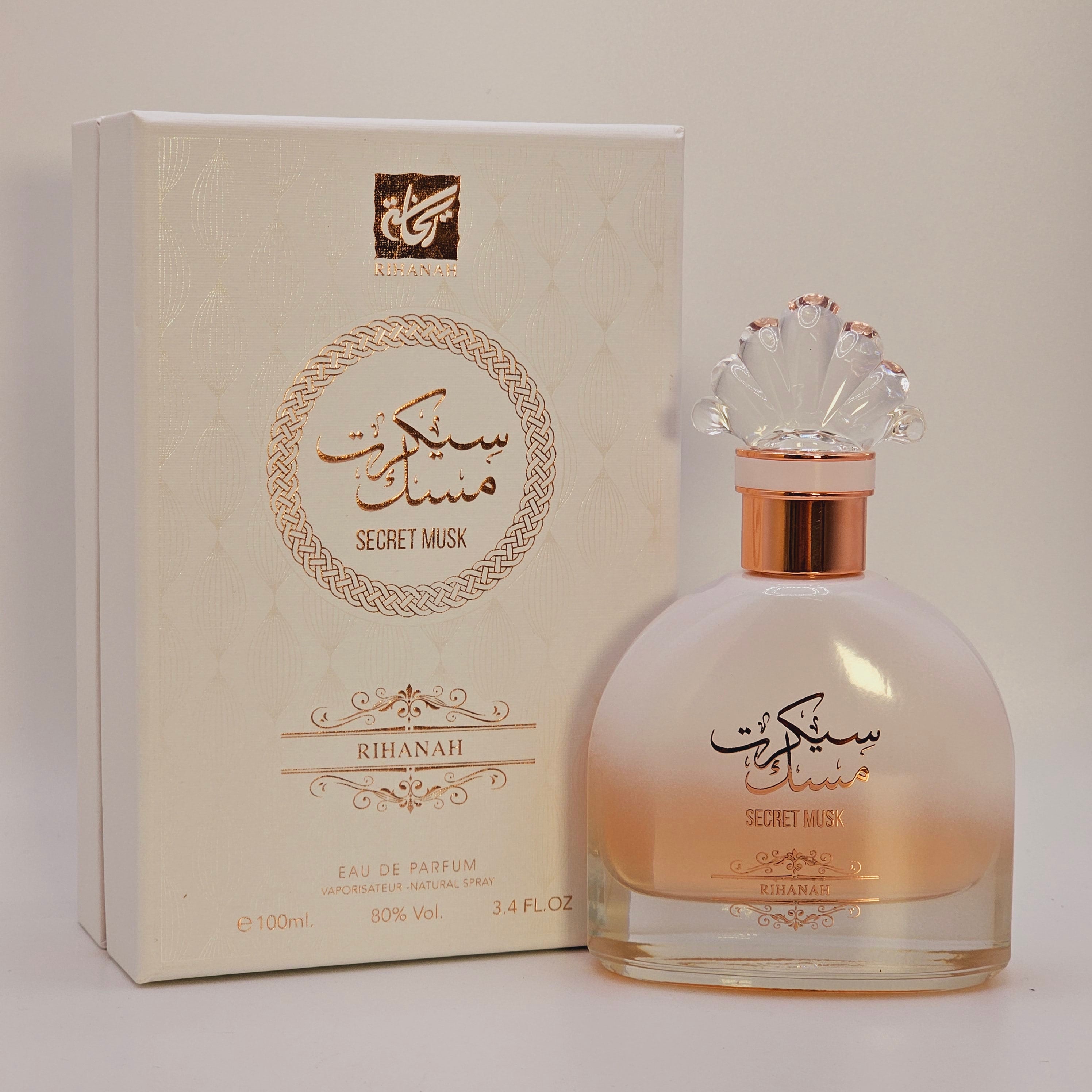 Secret Musk By Rihanah Eau De Parfum Spray 3.4oz/100 ml Unisex - Image 4