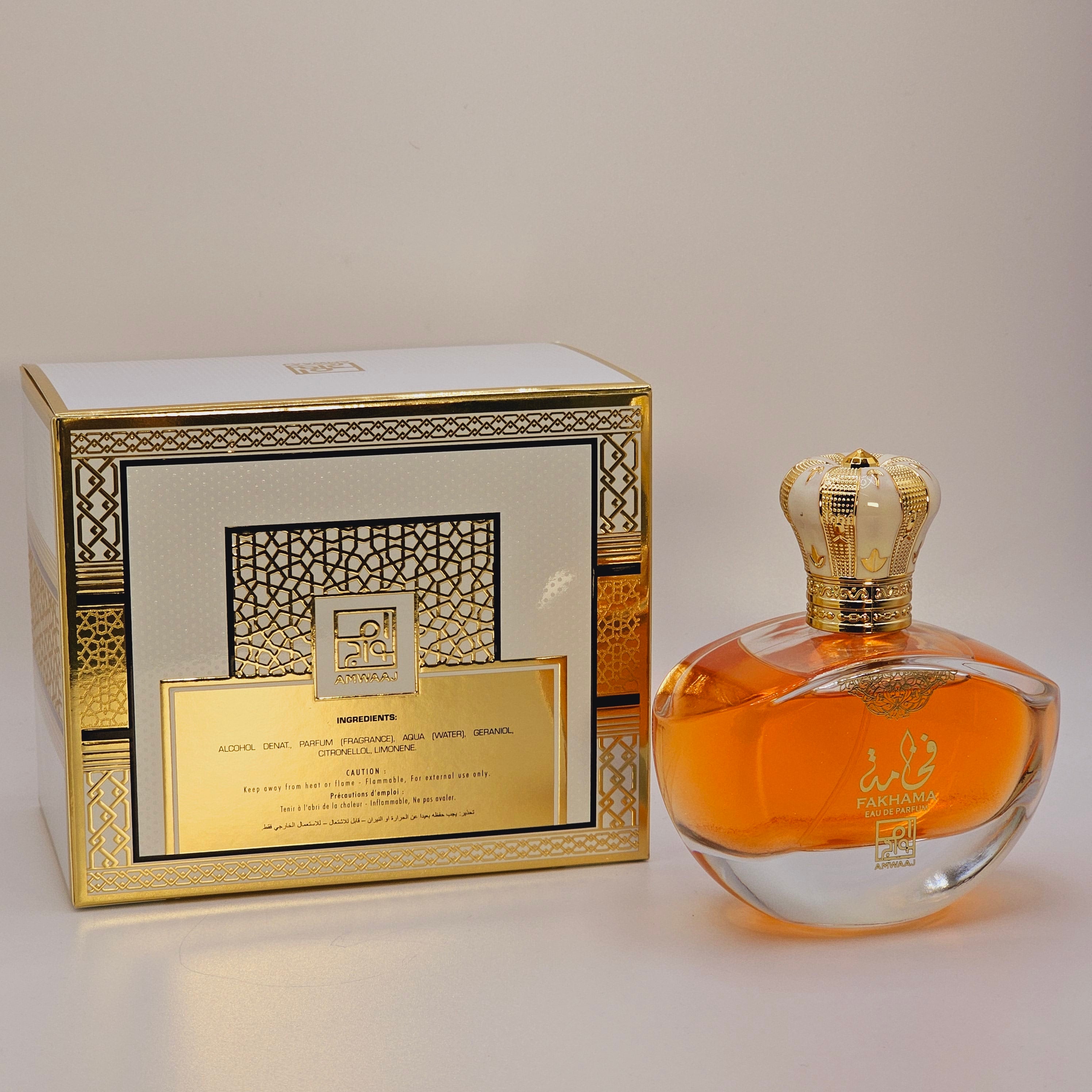 Fakhama Eau De Parfum For Women 3.4oz/100ml By Amwaaj Floral Fruity Fragrance - Image 5