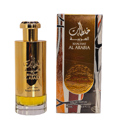 Khaltaat Al Arabia Royal Blends Eau De Parfum By Lattafa Unisex Spray 3.4 oz