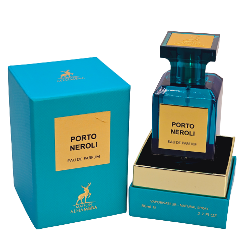 Porto Neroli By Maison Alhambra Eau De Parfum 2.7fl Oz – Invigorating Fragrance for Men