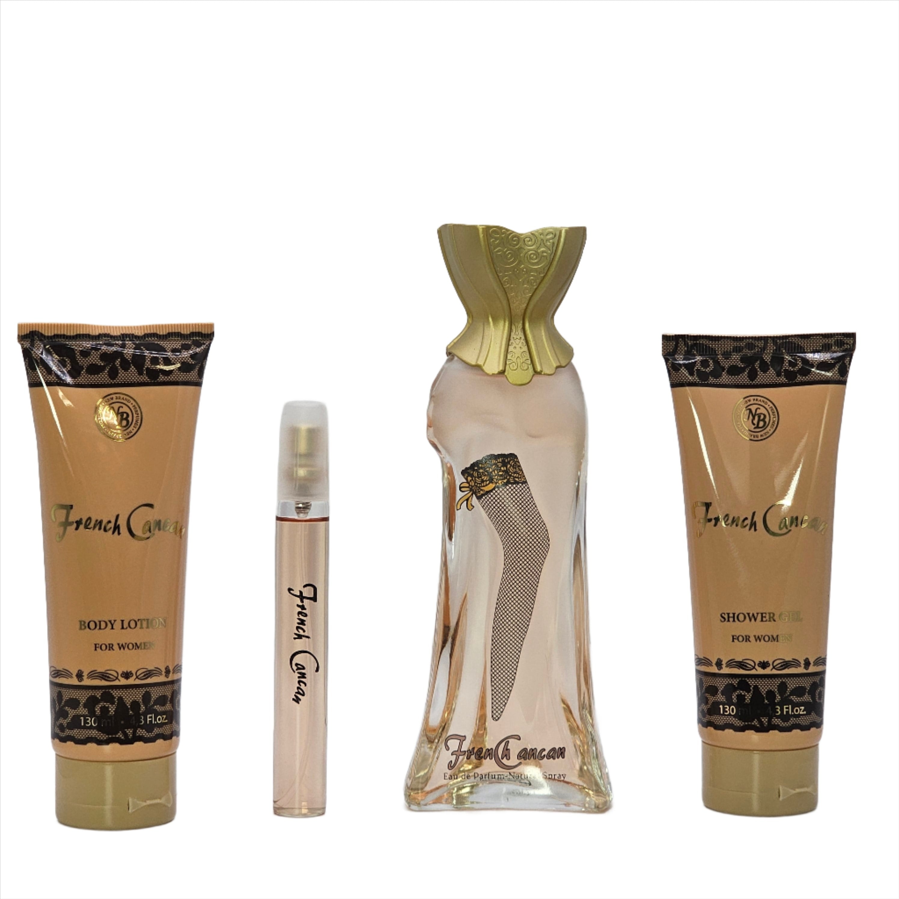 French Cancan Gift Set By New Brand For Women Eau De Parfum 3.3 Oz