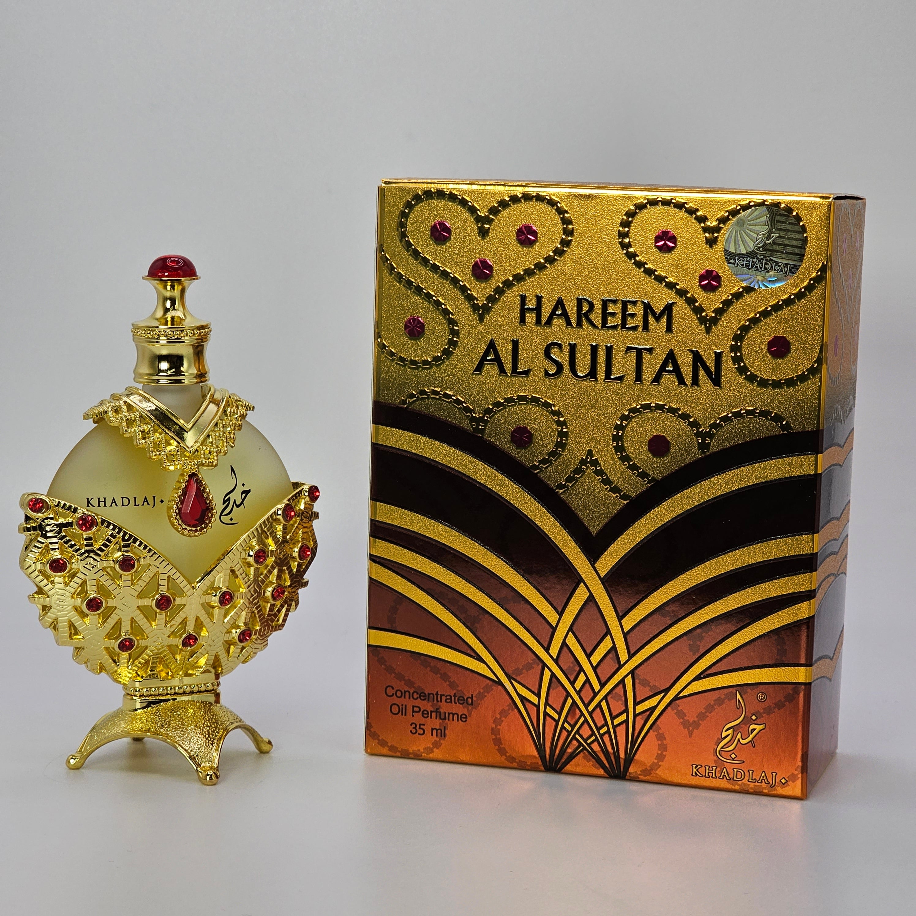 Hareem Al Sultan Gold & Hareem Al Sultan Silver Perfume Oil 35 ML By Khadlaj - Image 6