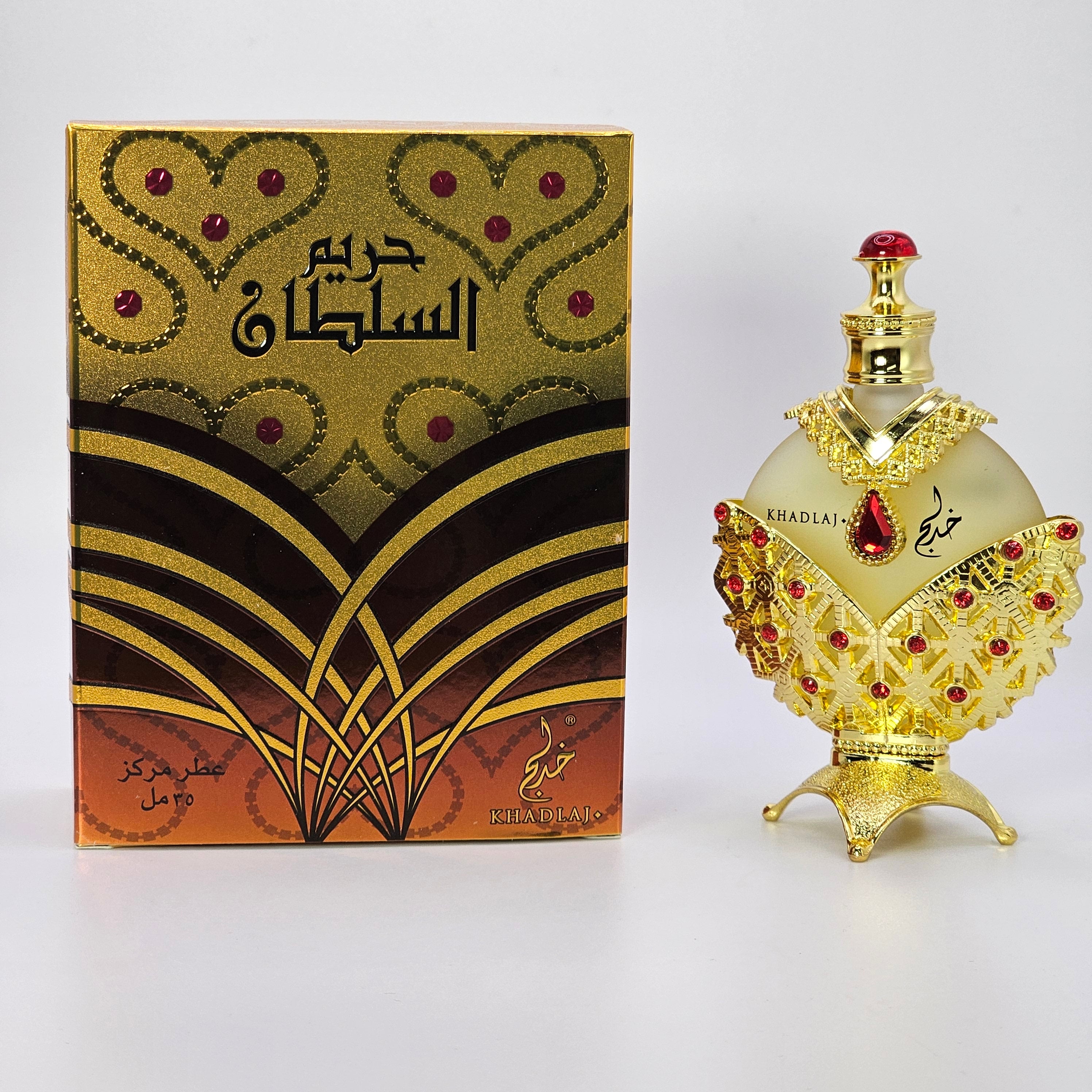 Hareem Al Sultan Gold & Hareem Al Sultan Silver Perfume Oil 35 ML By Khadlaj - Image 8