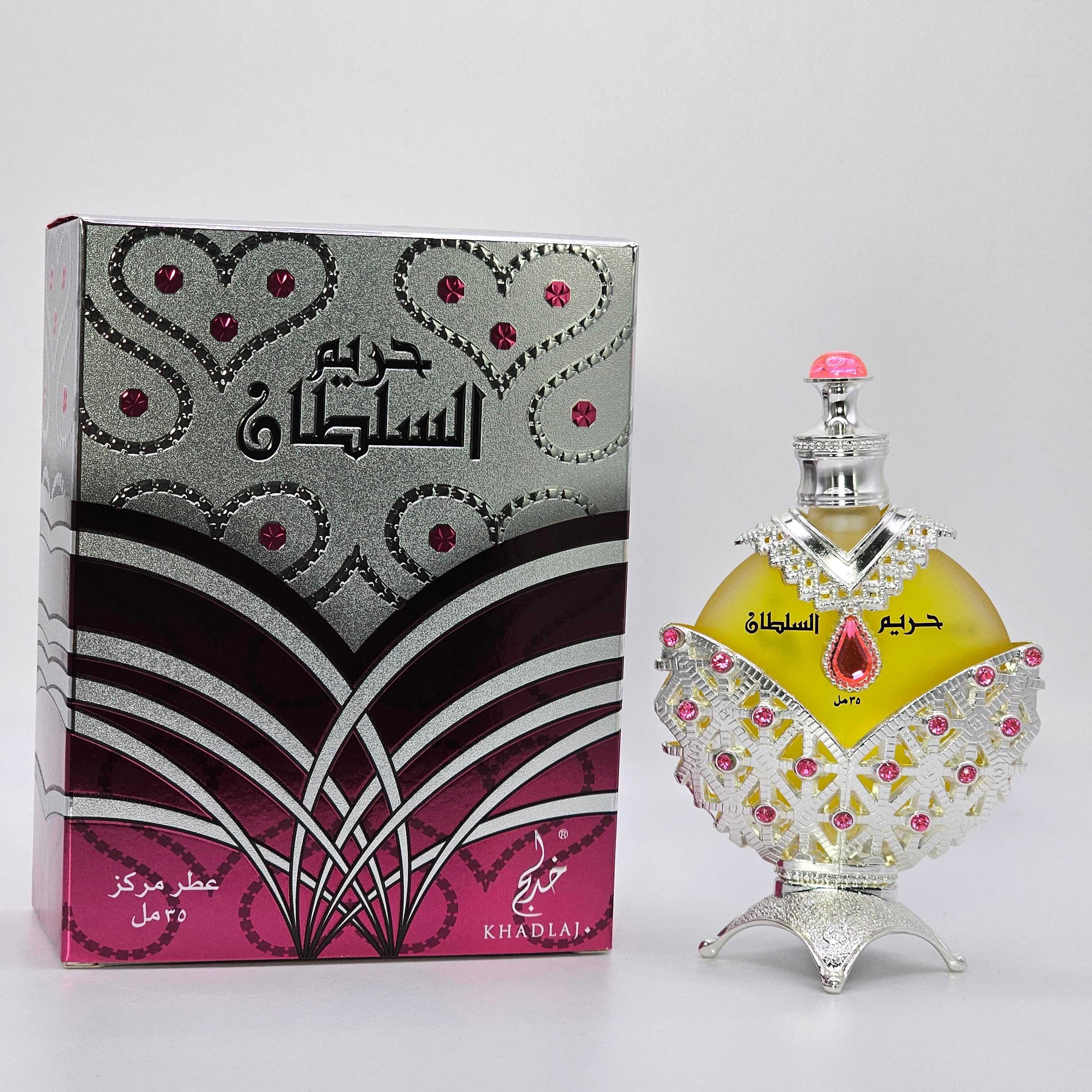 Hareem Al Sultan Silver Perfume Unisex Oil 35 ML By Khadlaj