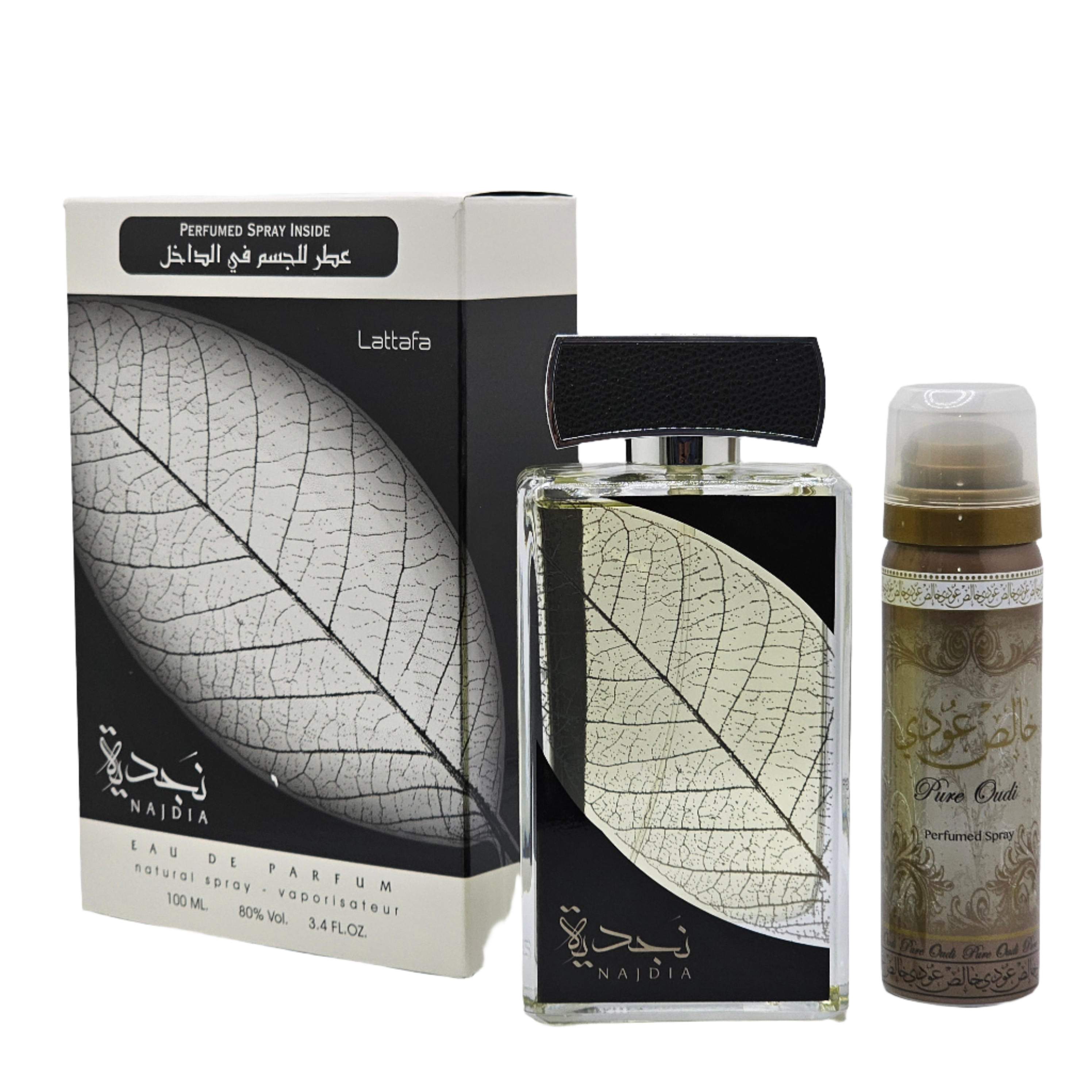 Najdia By Lattafa Gift Set For Women And Men Eau De Parfum 3.4oz/100ml
