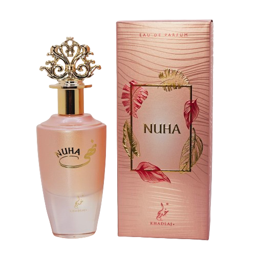 Nuha Eau de Perfume By Khadlaj Spray For Women 85 ML/2.8oz Apple and Coconut Sandalwood, Cashmeran Vanilla Jasmine - Image 2