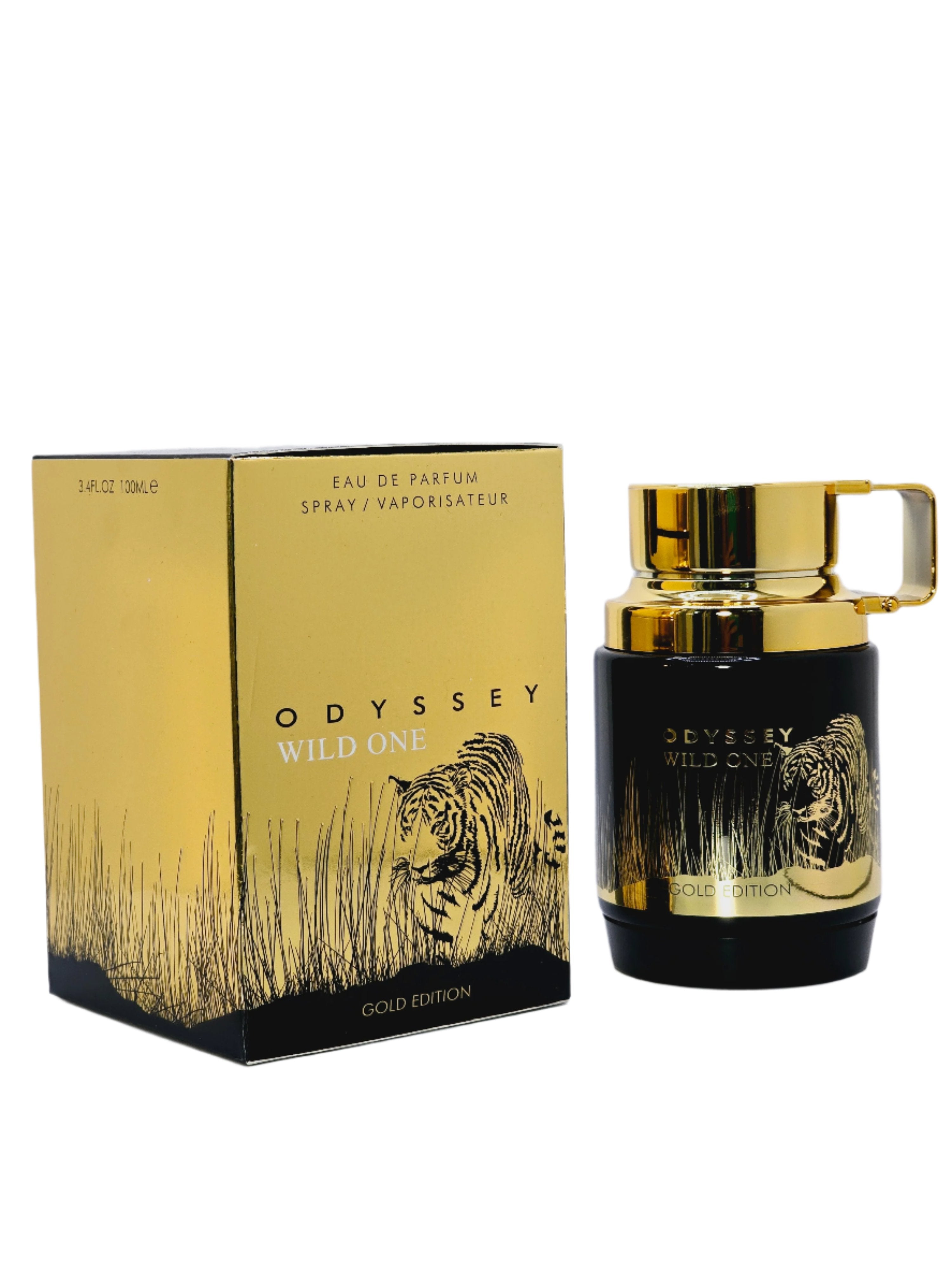Odyssey Wild One Gold Edition For Men’s Eau De Parfum Spray 3.4 oz Fragrances