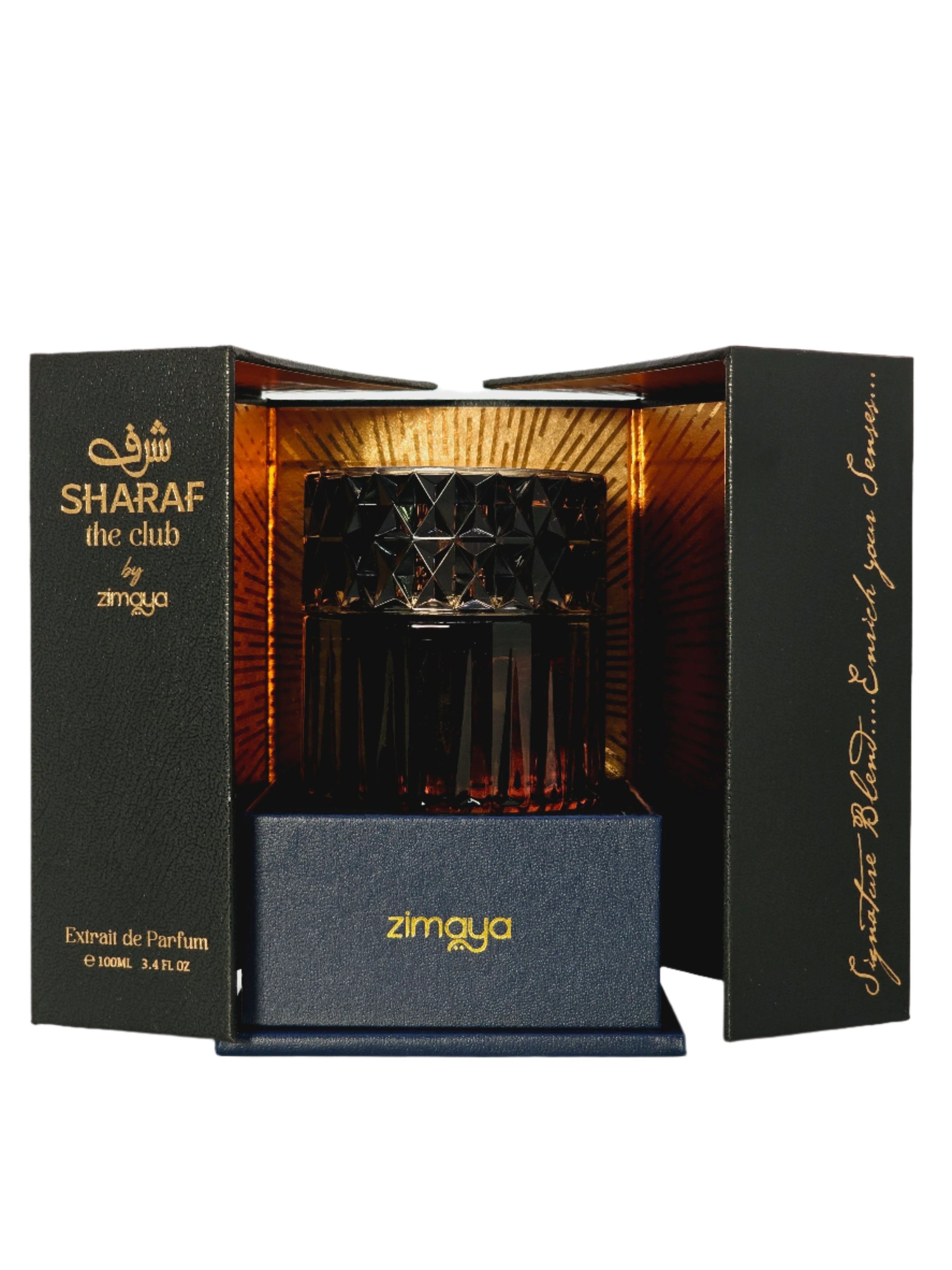 Sharaf The Club Extrait de Parfum Unisex By Zimaya Spray 3.4 oz Fragrances