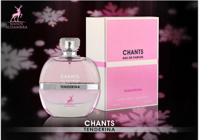 Chants Tenderina For Women By Maison Alhambra Eau De Parfum 3.4oz/100ml