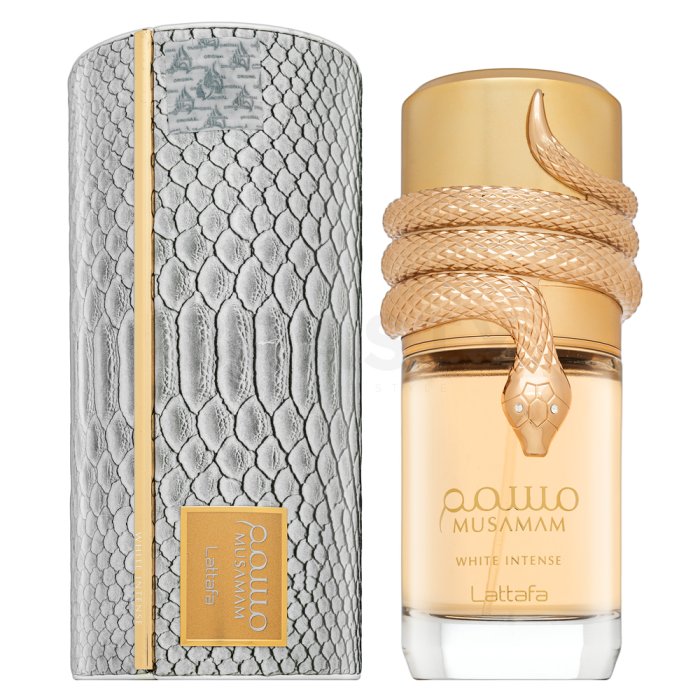 Musamam White Intense By Lattafa Unisex 3.4oz/100ml Citrus Woody Sweet Coconut Amber Yellow Floral