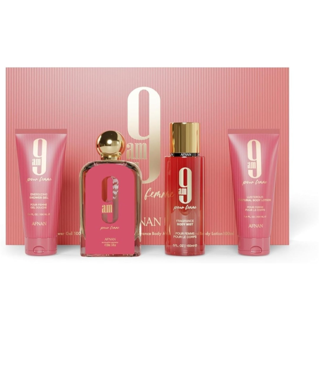9 Am Pour Femme by Afnan – Gift Set for Women