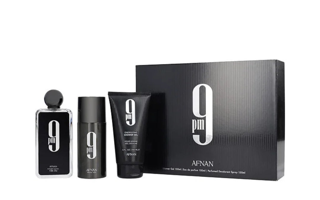 9pm Afnan for Men – 3-Piece Fragrance Gift Set