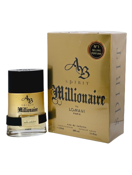 AB Spirit Millionaire by Lomani Eau De Toilette For Men 6.6oz/200ml Citrus Woody Fresh Spicy - Image 4