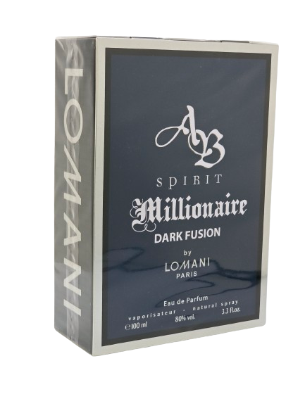 Ab Spirit Millionaire Dark Fusion For Men By Lomani Eau De Parfum 3.3 oz/100ml - Image 9