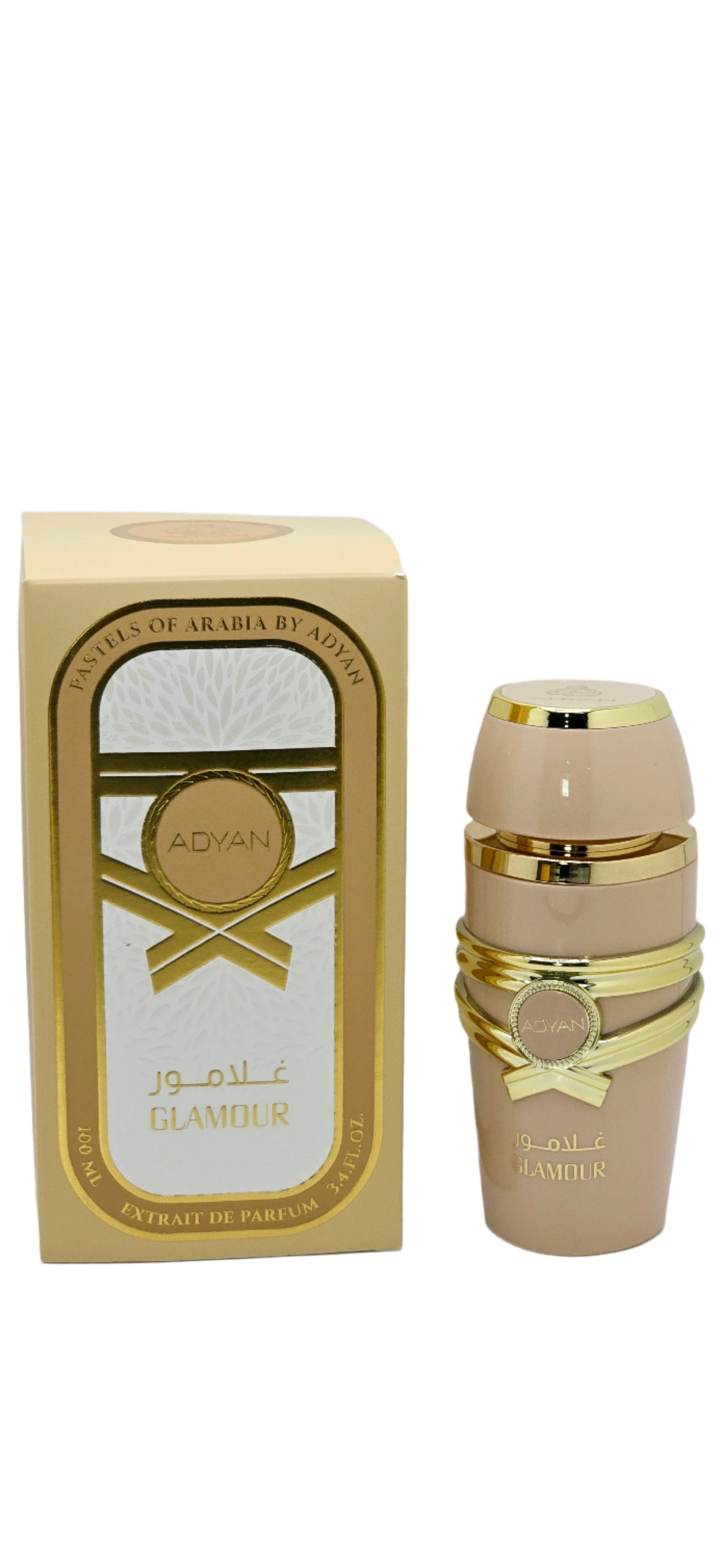 Glamour Pastels of Arabia Extrait De Parfum By Adyan 100ml/3.4Oz For Women With mix of Caramel Vanilla & White Musk Long Lasting Fragrance Twist of Eclaire - Image 3