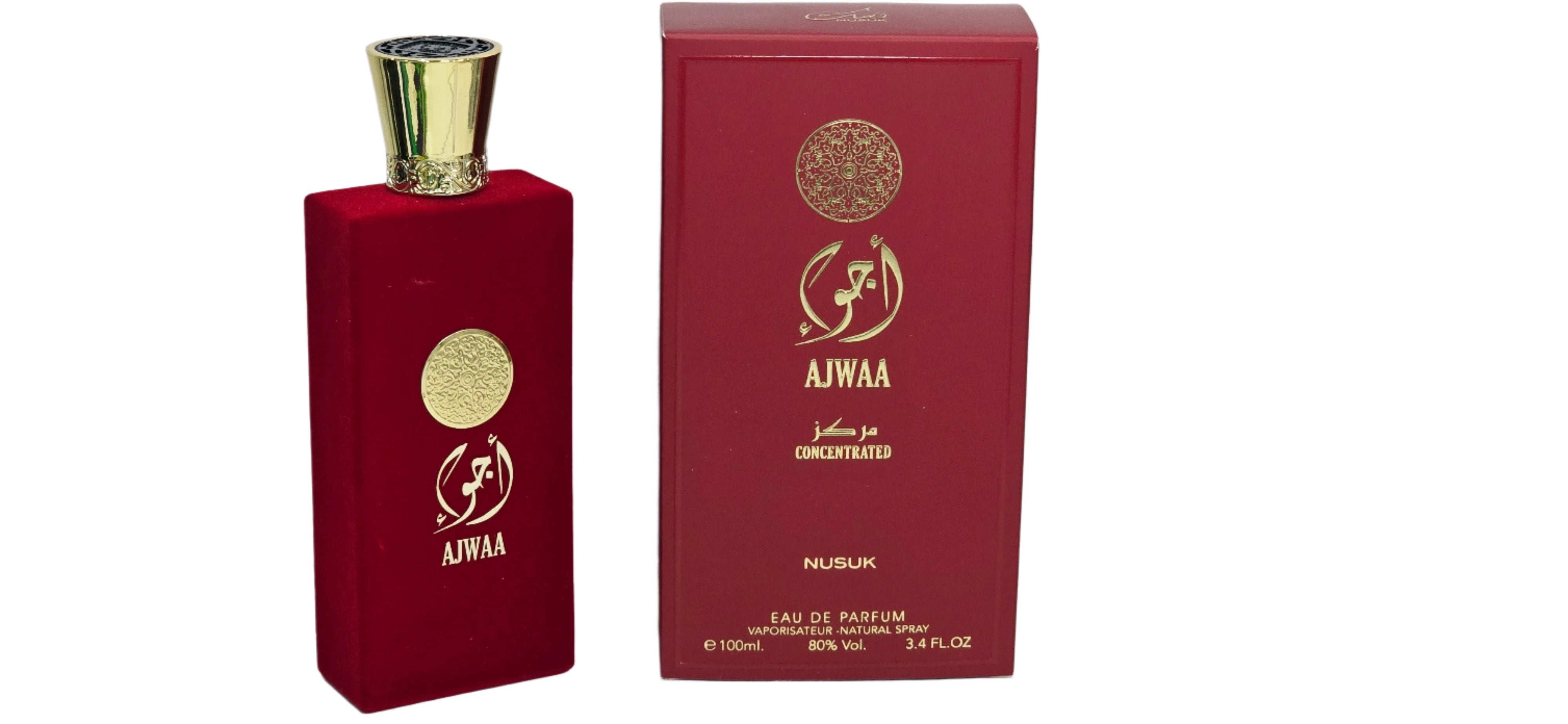 Ajwaa Concentrated Unisex By Nusuk Eau De Parfum Spray 3.4 oz