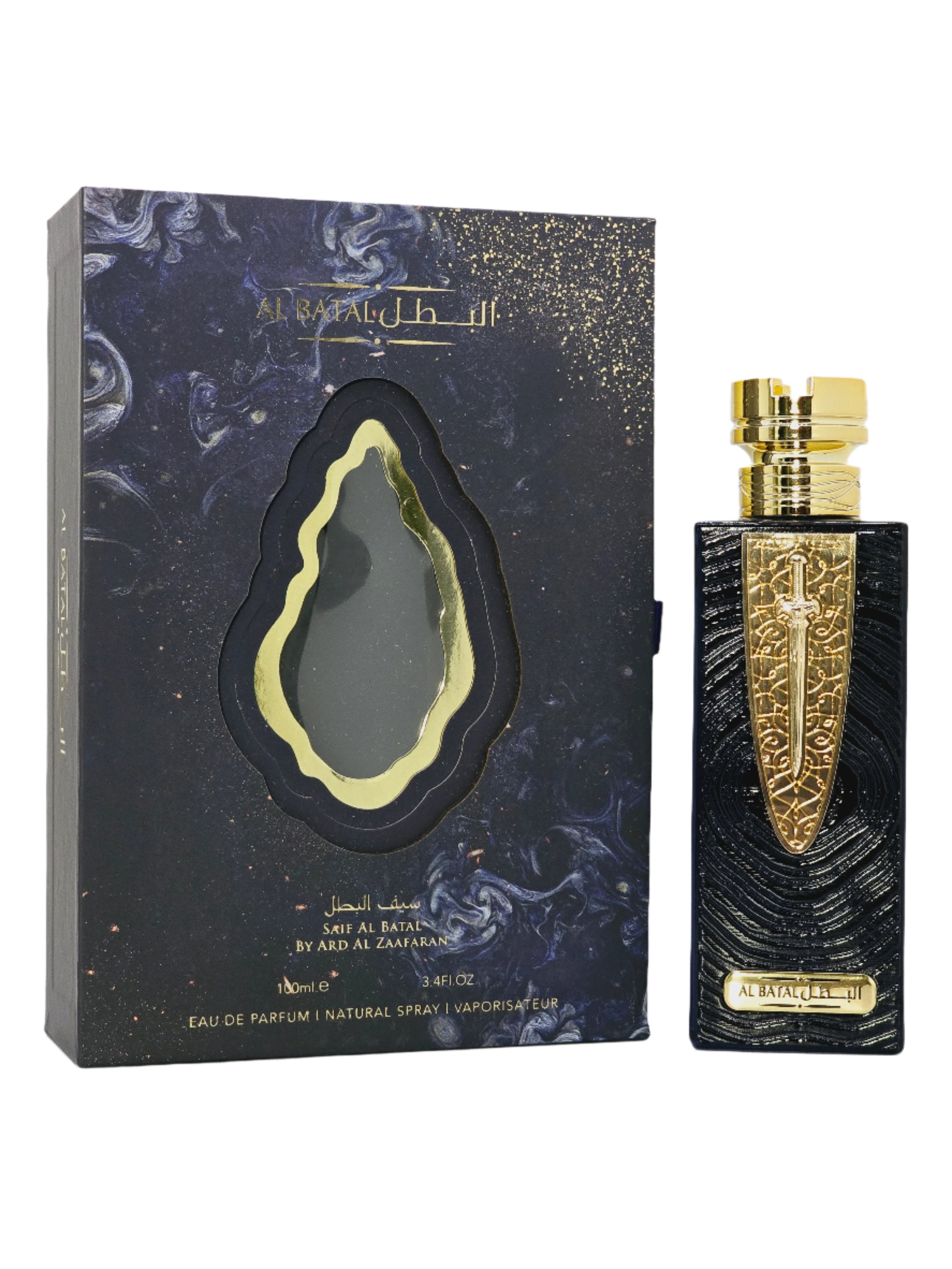 Al Batal Eau De Parfum Men By Al Zaafaran Spray 3.4oz/100ml