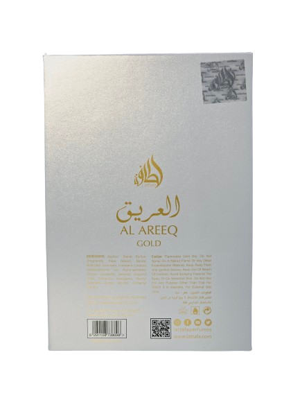 Al Areeq Gold Lattafa Perfumes Unisex 3.4 Oz/100 ML Leather Amber Musky - Image 16