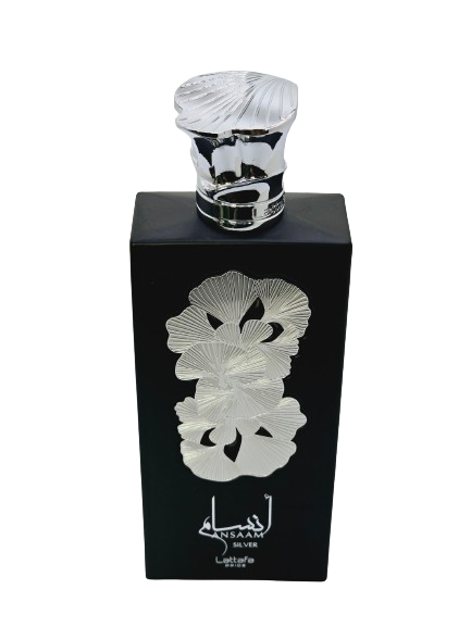 Ansaam Silver Eau De Parfum Unisex By Lattafa 3.4 oz Cardamom Bergamot Davana Lavender Amber - Image 8