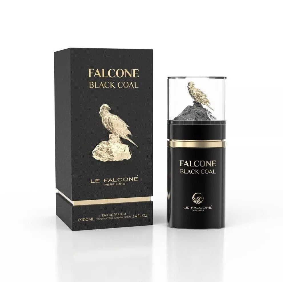 Black Coal Eau De Parfum For Men By Le Falcone 3.4oz/100ml Hot New Rich Niche Frag