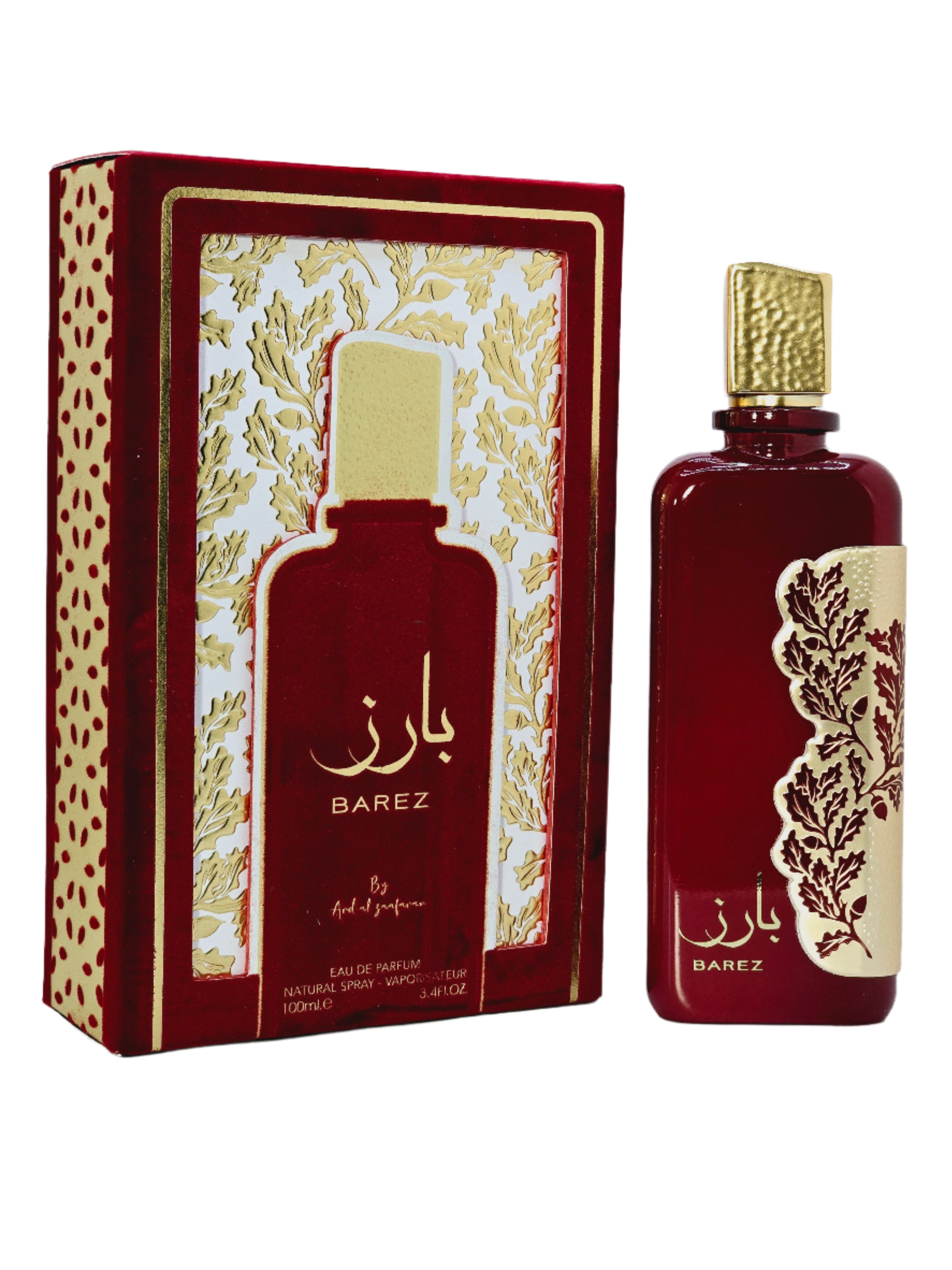 Barez Eau De Parfum For Women By Ard Al Zaafaran 3.4oz/100ml Bergamot Orange Blossom Cedar