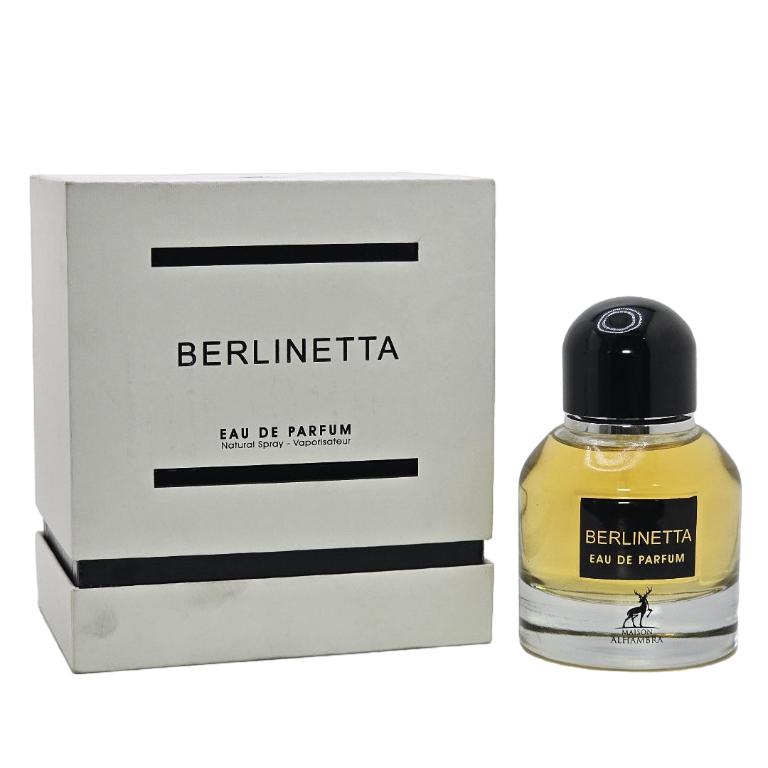 Berlinetta Eau De Parfum By Maison Alhambra  Unisex Fragrance 3.4 Oz: Discover Timeless Elegance