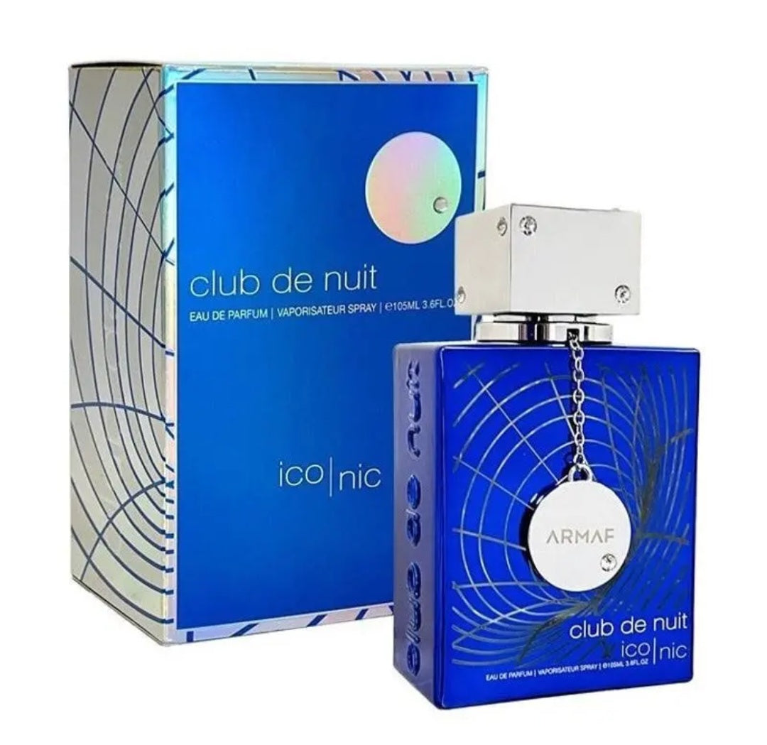 Iconic Club de Nuit For Men Eau de Parfum By Armaf 3.6 Oz/105ml