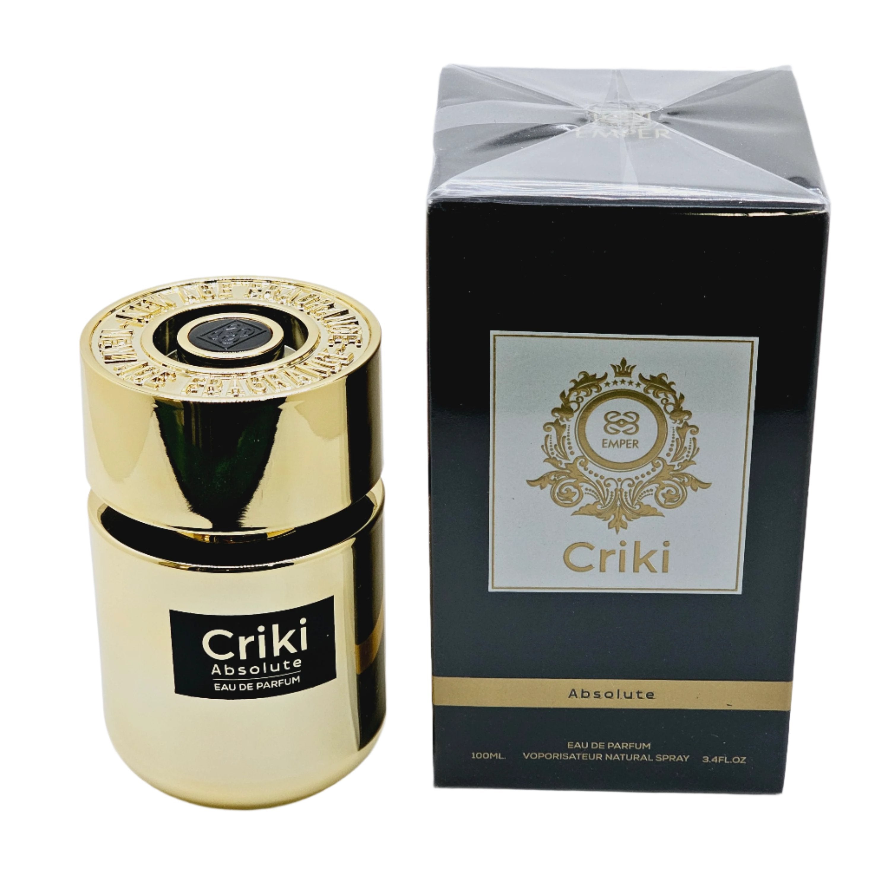 Criki Absolute Unisex By Emper Eau de parfum spray 100 ml/ 3.4oz Lily Vanilla Musk Pear