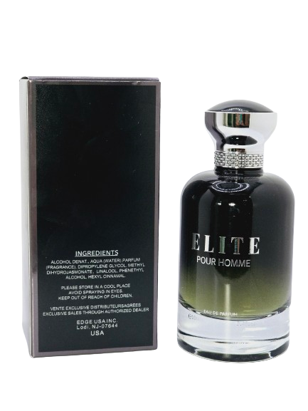 Elite Pour Homme By Bharara Beauty Eau De Parfum 3.4 Oz/100ML Orange Bergamot Lemon - Image 4