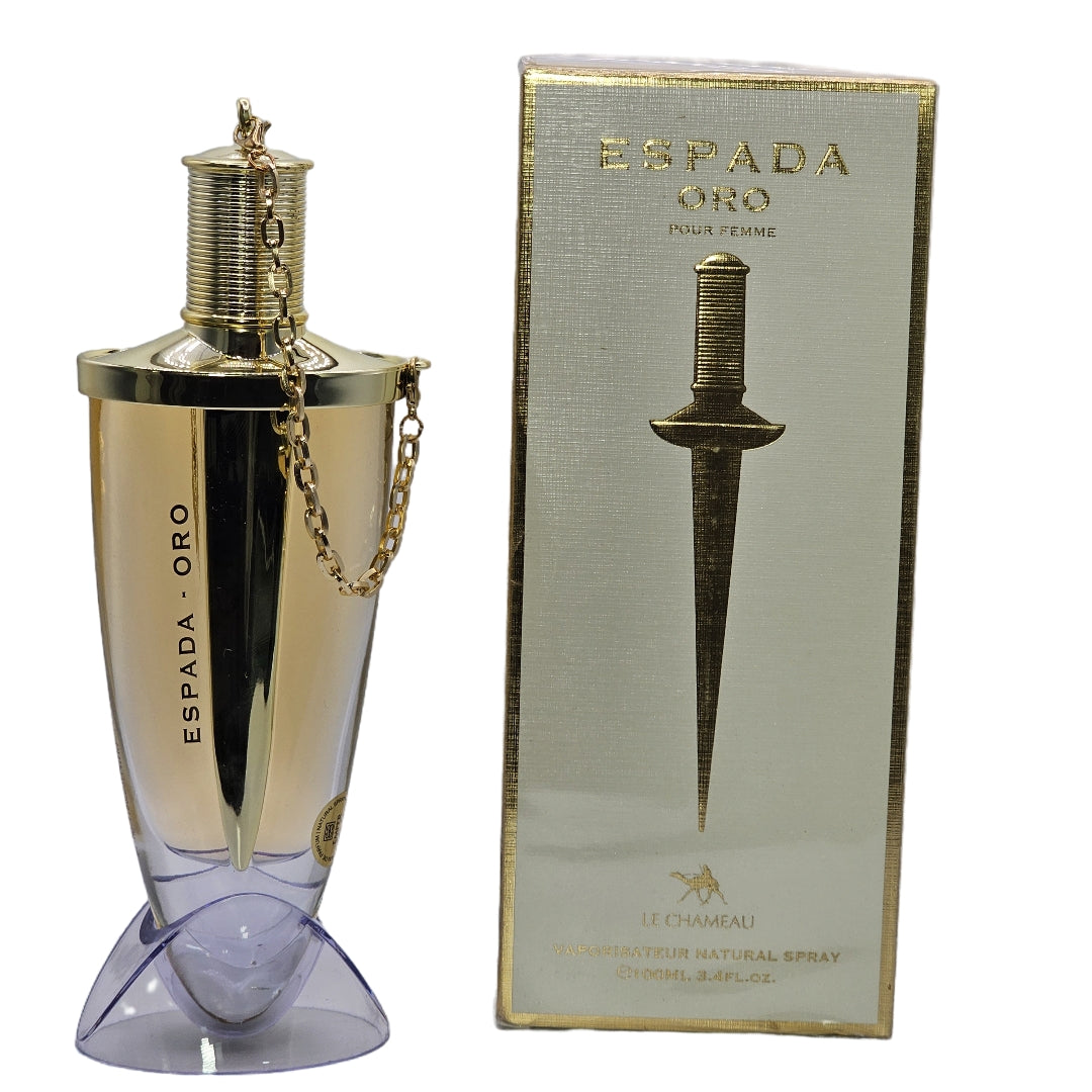 Espada Oro Le Chameau by Emper Eau de Parfum  3.4 oz Women’s Fruity Fragrance