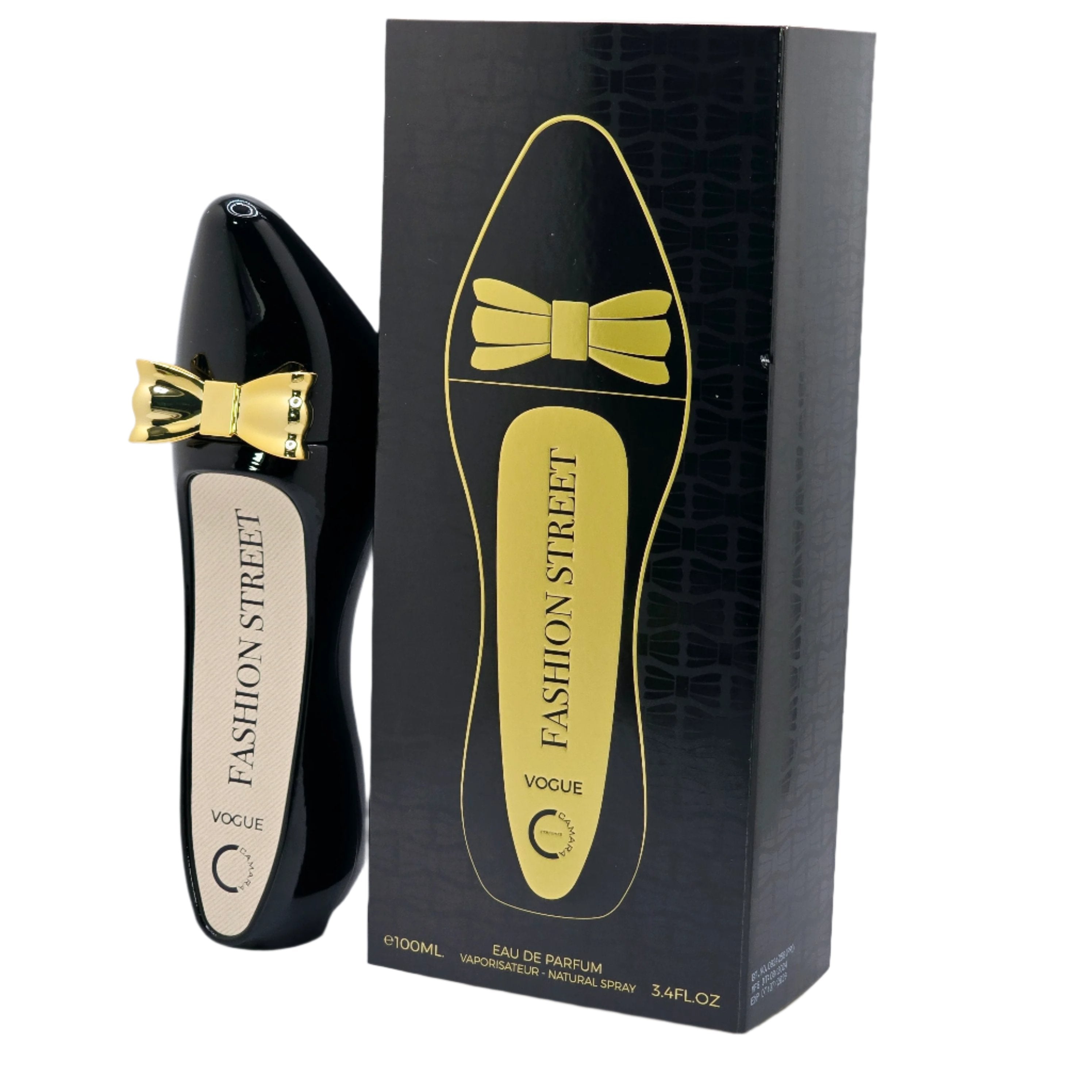 Fashion Vogue Pour Femme Eau De Parfum By Camara 3.4oz/100ml Rose Coffee Cacao Cedar