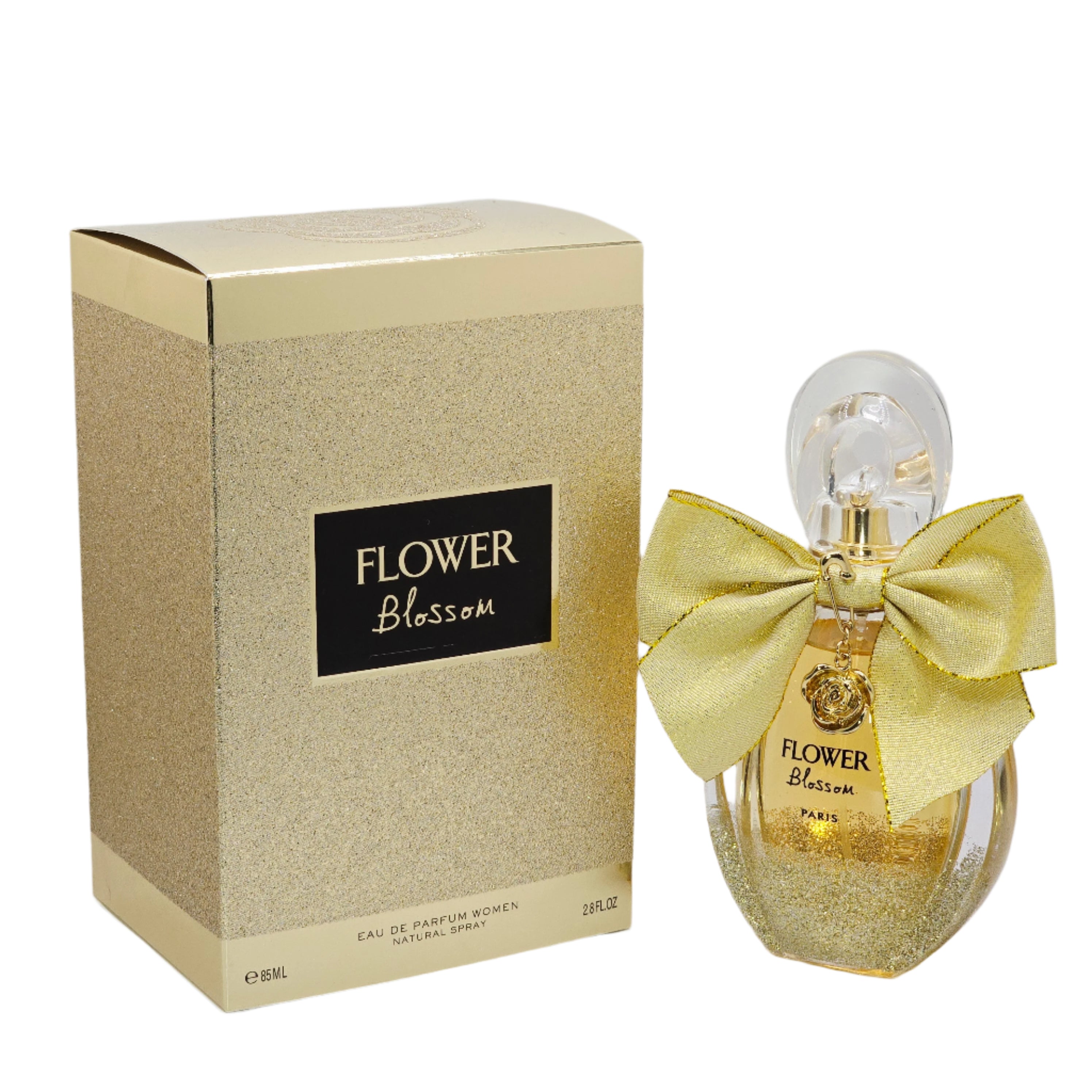 Flower Blossom Perfume for Women – Elegant Gold Eau de Parfum 85ml