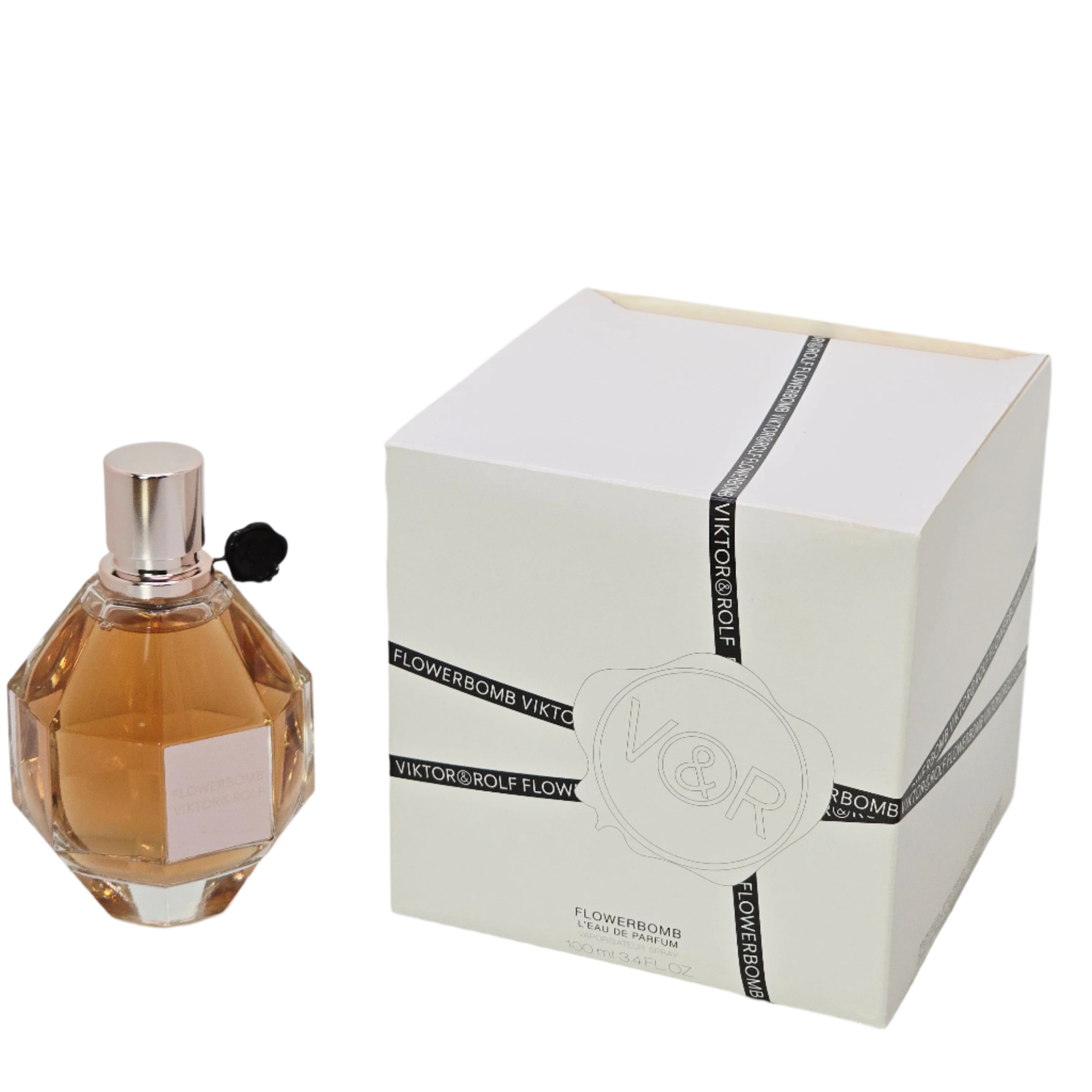 Flowerbomb Perfume by Viktor & Rolf (Tester Box)– Iconic Floral Explosion for Women 100ml - Image 4