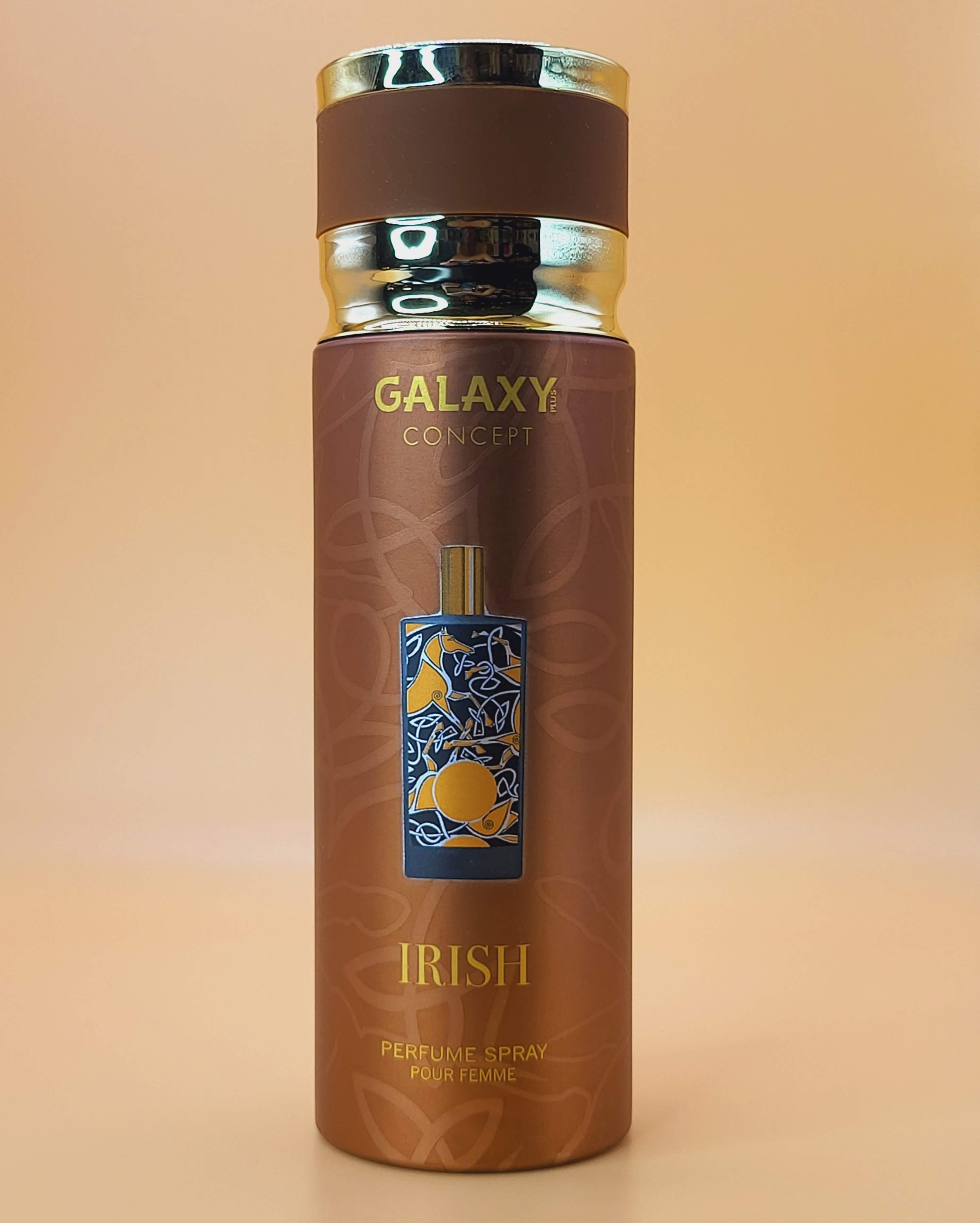 Galaxy Concept IRISH Parfum Body Spray Pour Femme 200ml/6.7oz