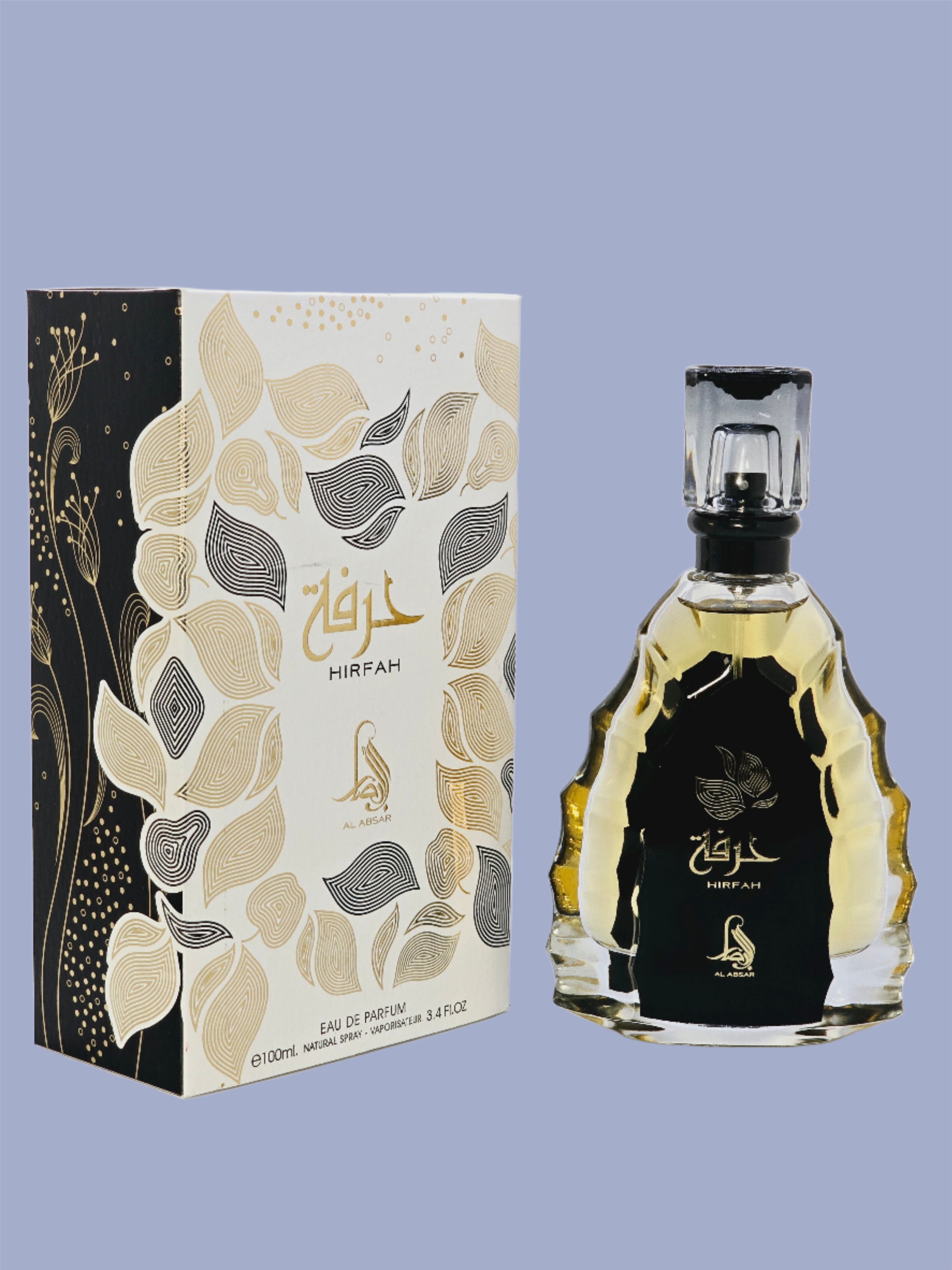 Hirfah Eau De Parfum Unisex By Al Absar 3.4oz/100ml Super Rich Amazing Fragrance