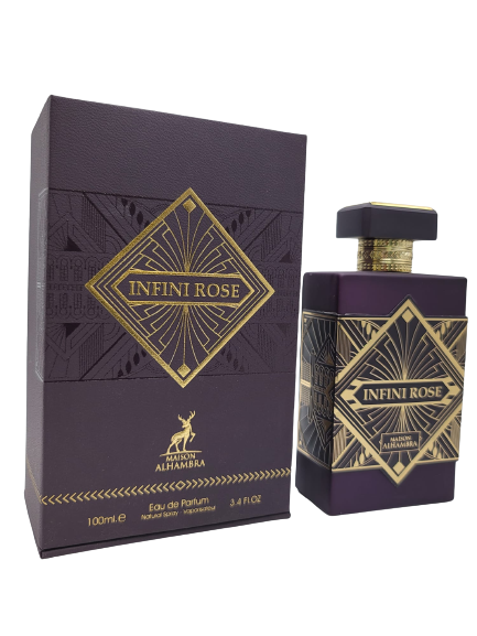 Infini Rose By Maison Alhambra Eau De Parfum 3.4oz/100ml Unisex Floral