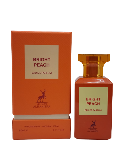 Bright Peach By Maison Alhambra 3.4oz/100ml Eau De Parfum Unisex Fruity