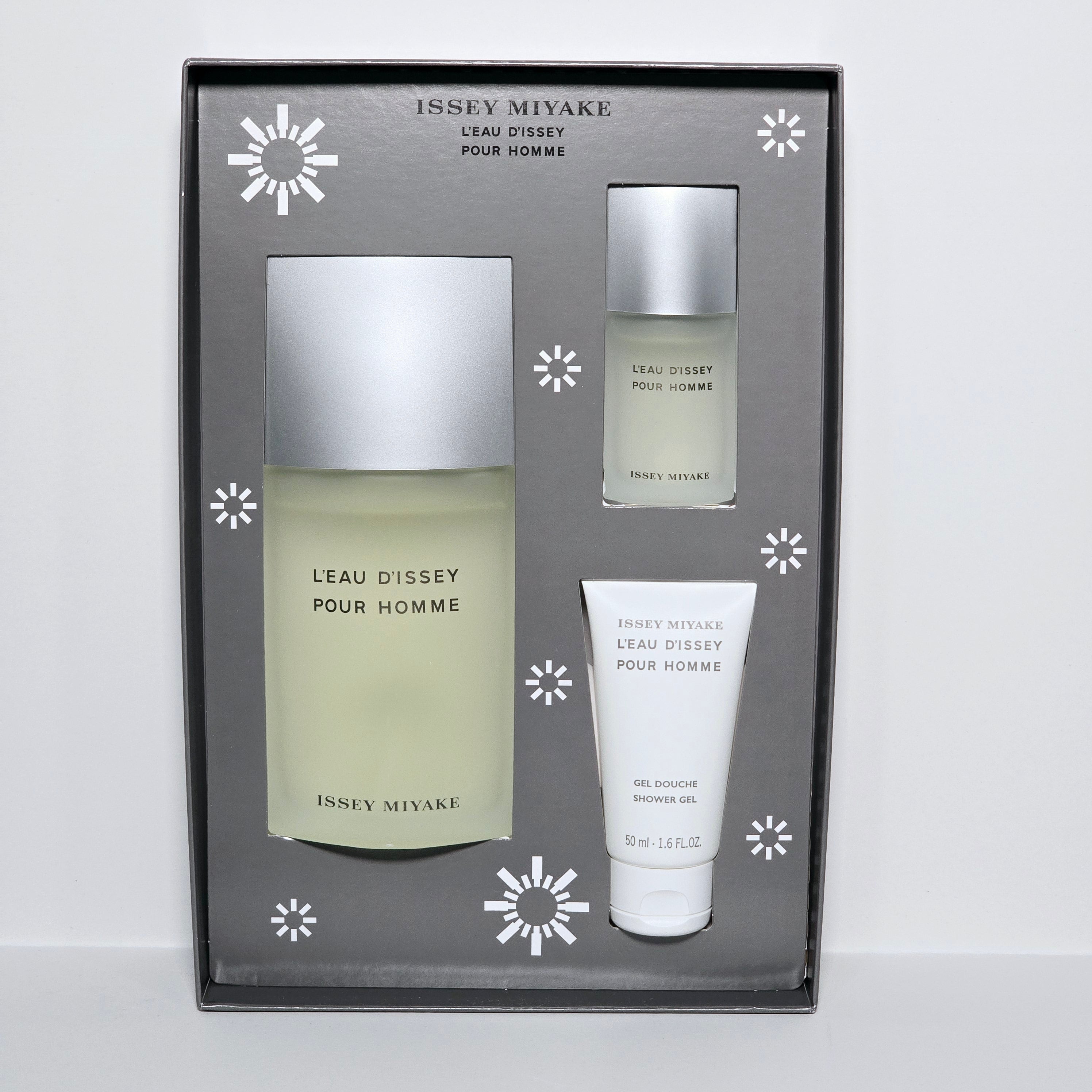 Issey Miyake L’eau D’issey Pour Homme 4.2oz EDT +1.6oz Gel +1.6oz Balm. New Set