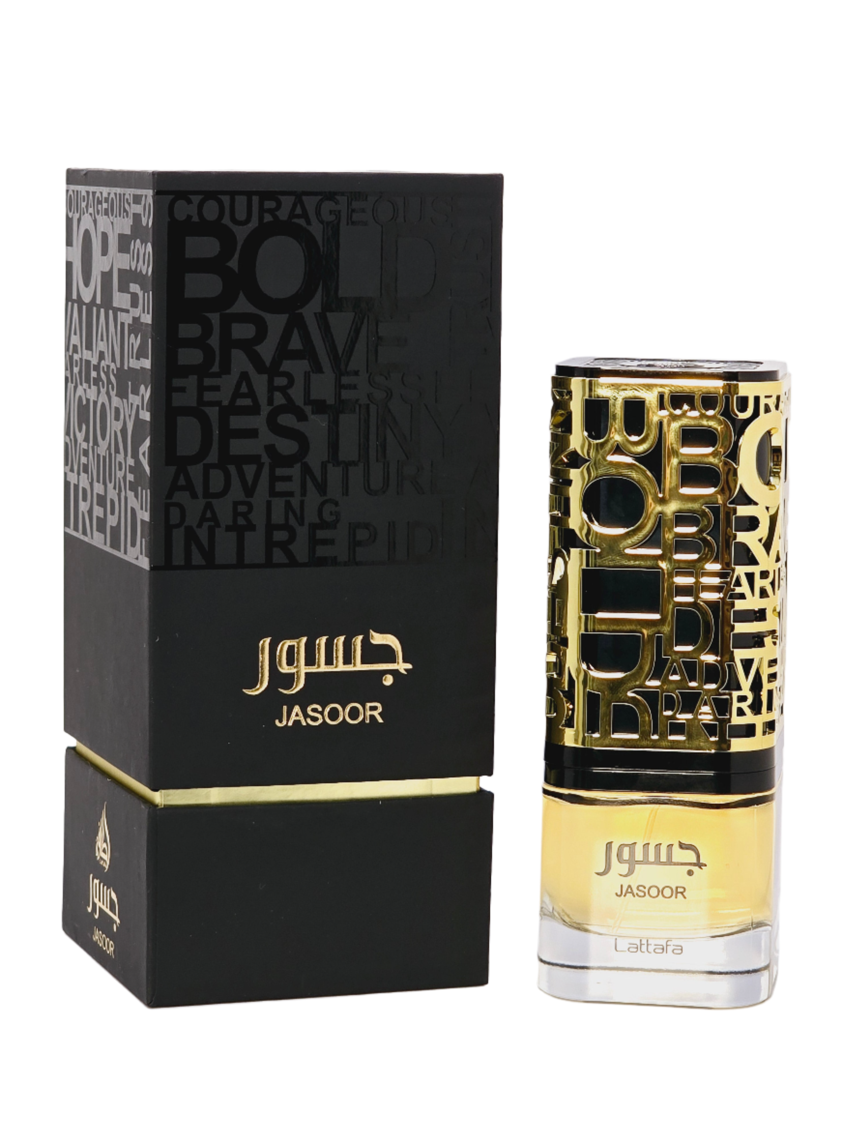 Jasoor Unisex By Lattafa 3.4oz/100ml Aromatic Lavender Leather Vanilla Sweet Citrus Amber