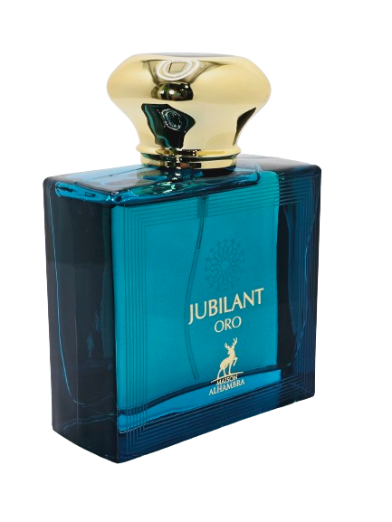 Jubilant Oro By Maison Alhambra For Men Eau De Parfum 3.4oz/100ml Mint Apple Lemon Vetiver - Image 5