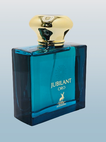 Jubilant Oro By Maison Alhambra For Men Eau De Parfum 3.4oz/100ml Mint Apple Lemon Vetiver - Image 3