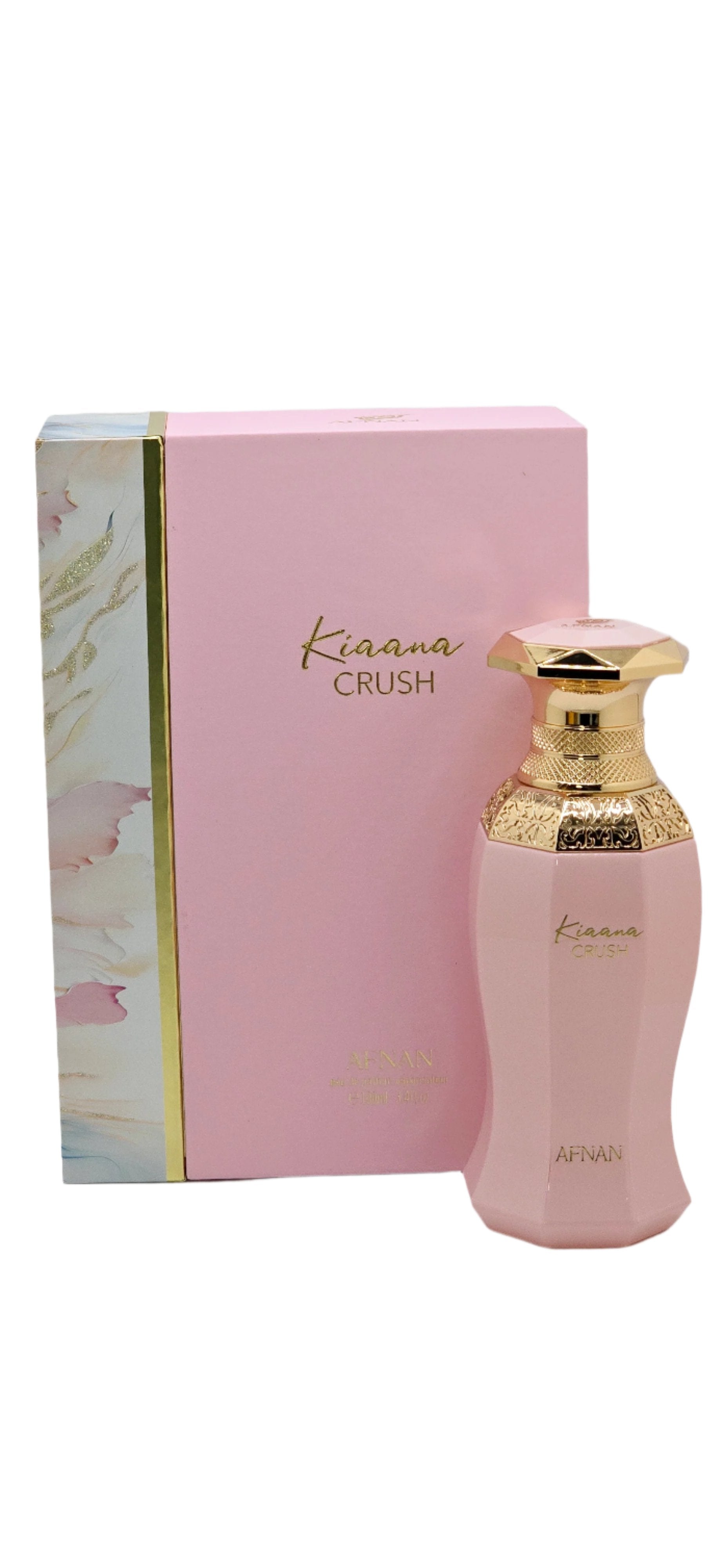 Kiaana Crush By Afnan For Women 3.4oz/100ml Tropical Amber Fruity Smoky Sweet Musky Balsamic Fresh