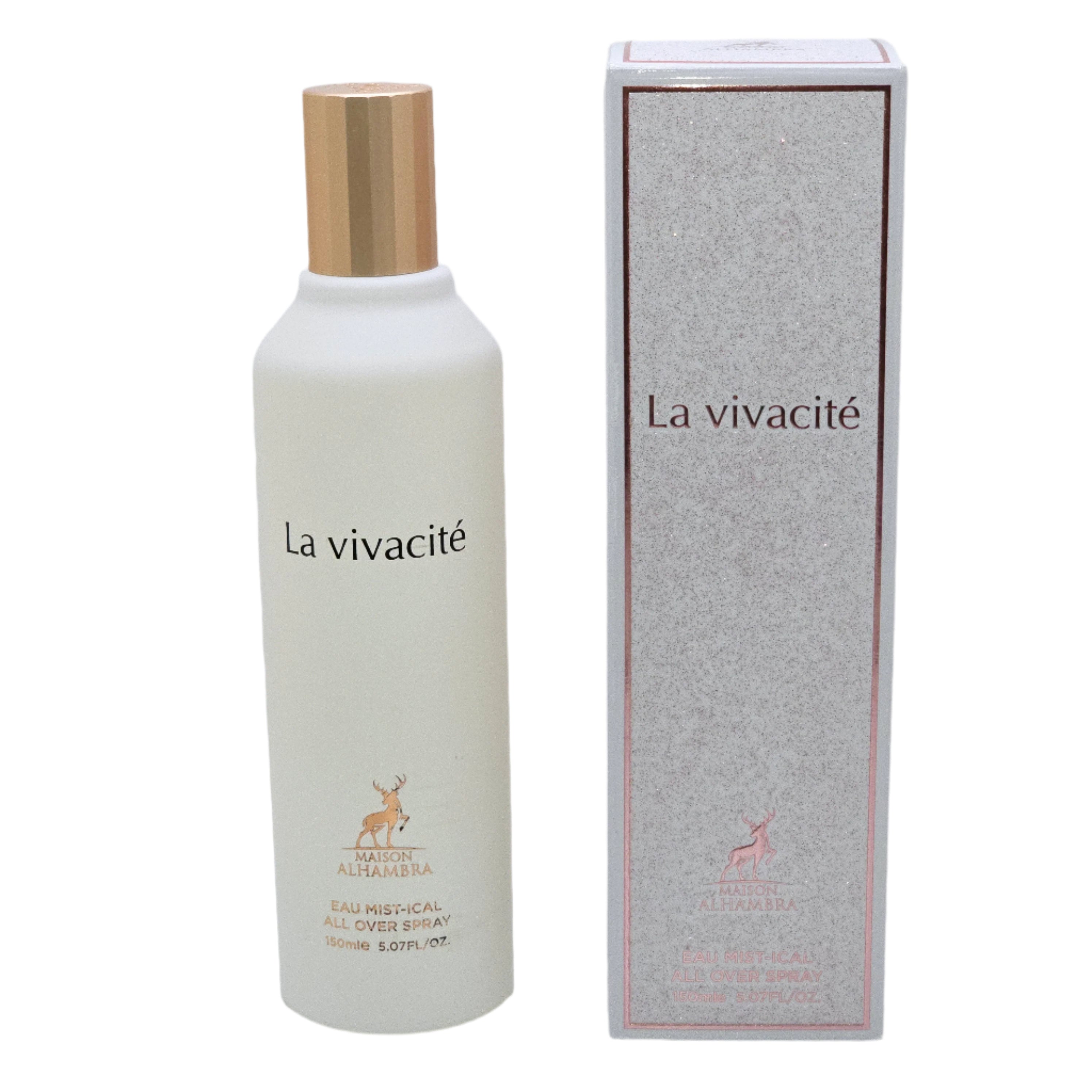 La Vita Bella/ La Vivacite by Maison Alhambra Eau Mist Ical All Over Spray 150ml Jasmine Orange Blossom
