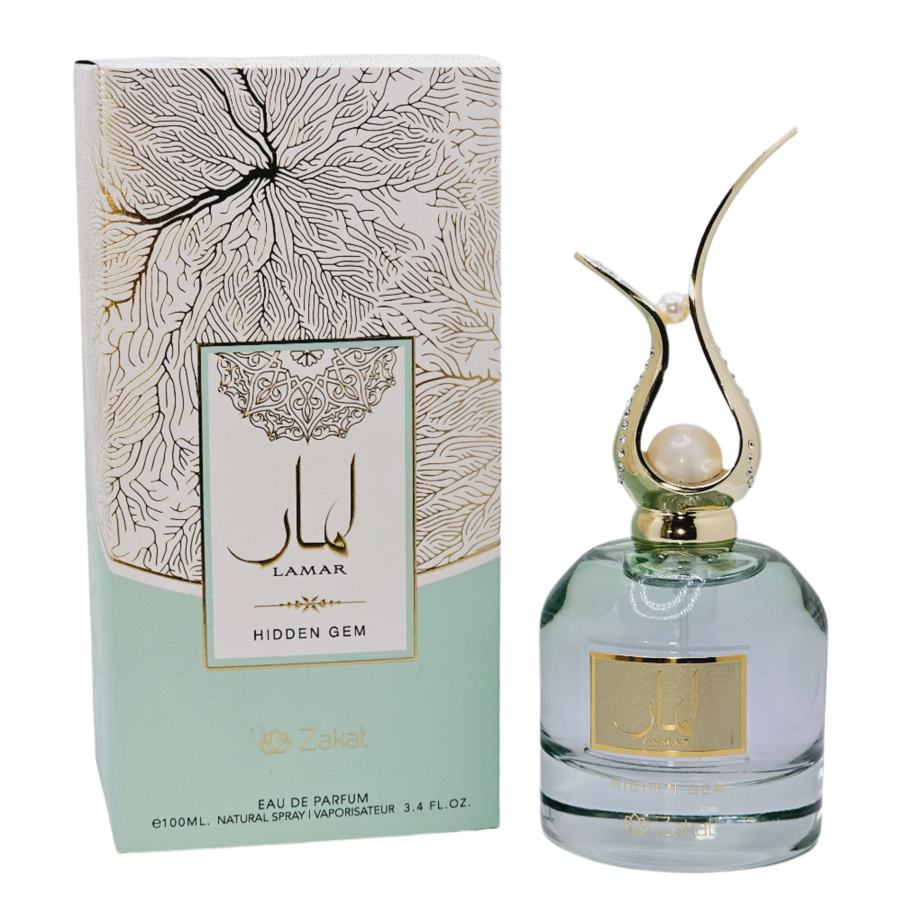 Lamar Hidden Gem Zakat For Women Eau De Parfum By Zoghbi Parfums 100ml 3.4 FL OZ