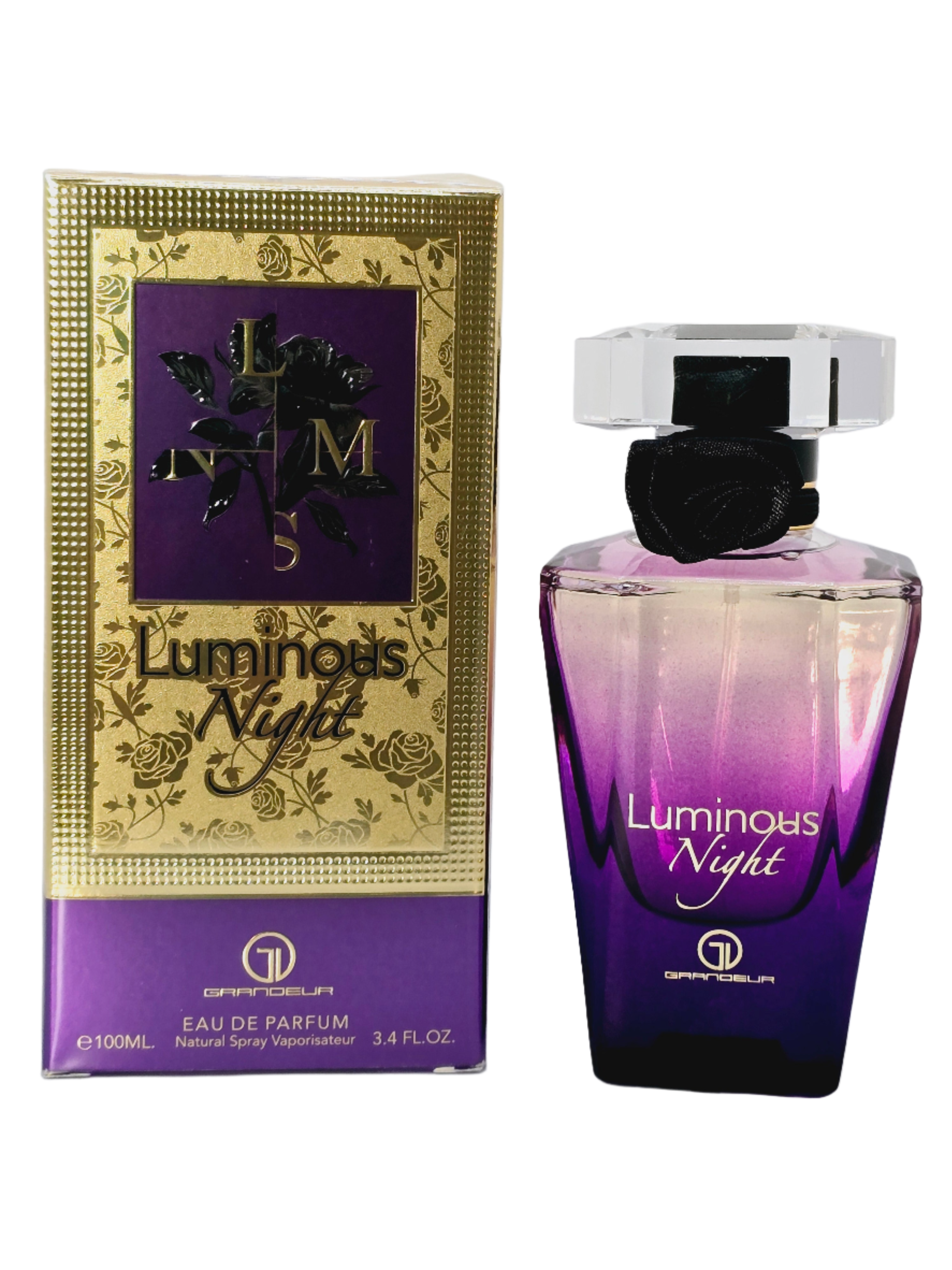 Luminous Night Eau De Parfum For Women By Grandeur Elite 3.4oz/100ml