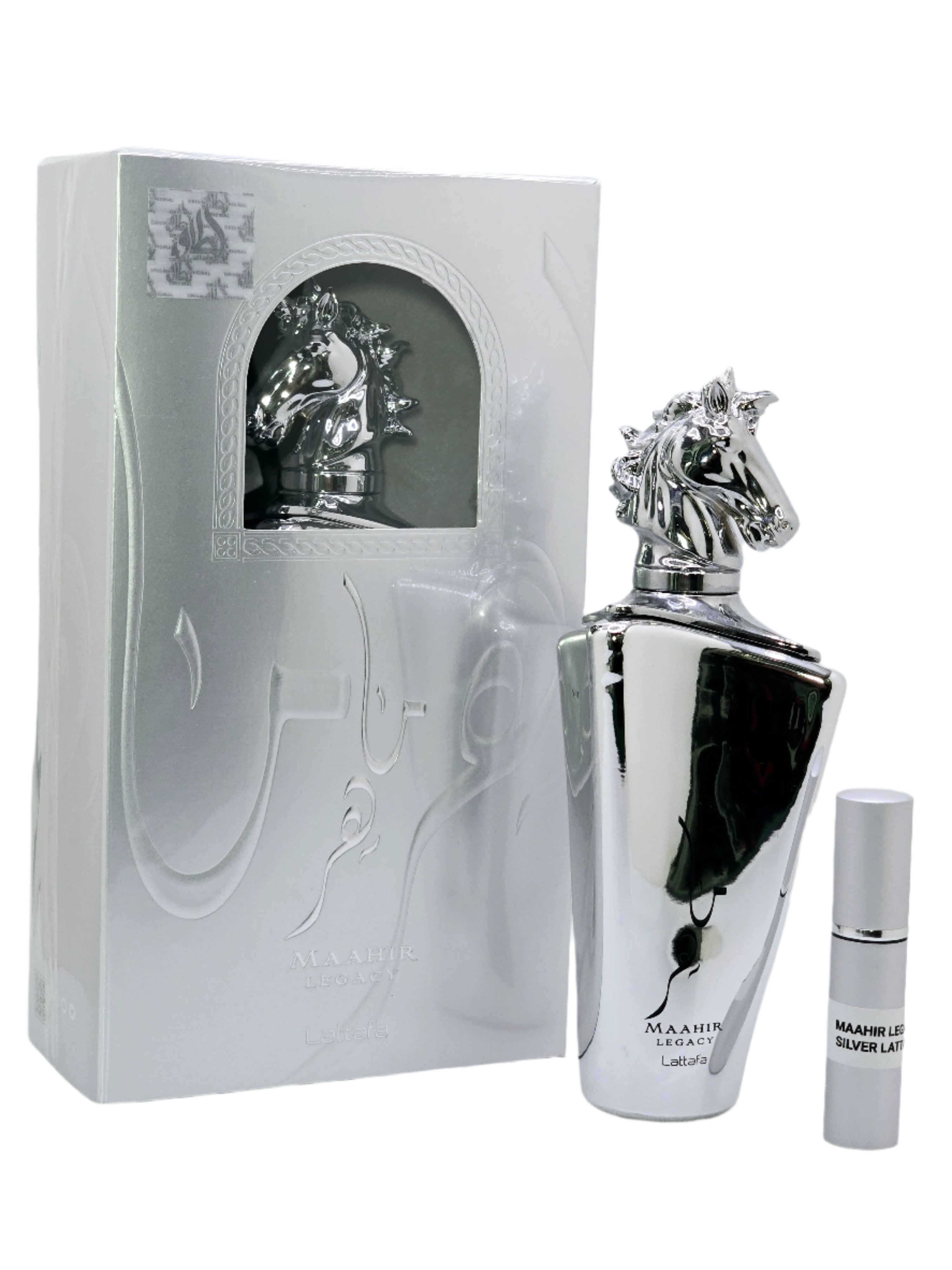 Tester Travel Sample 5ml/ Full Size 3.4oz/100ml Maahir Legacy By Lattafa For Men
